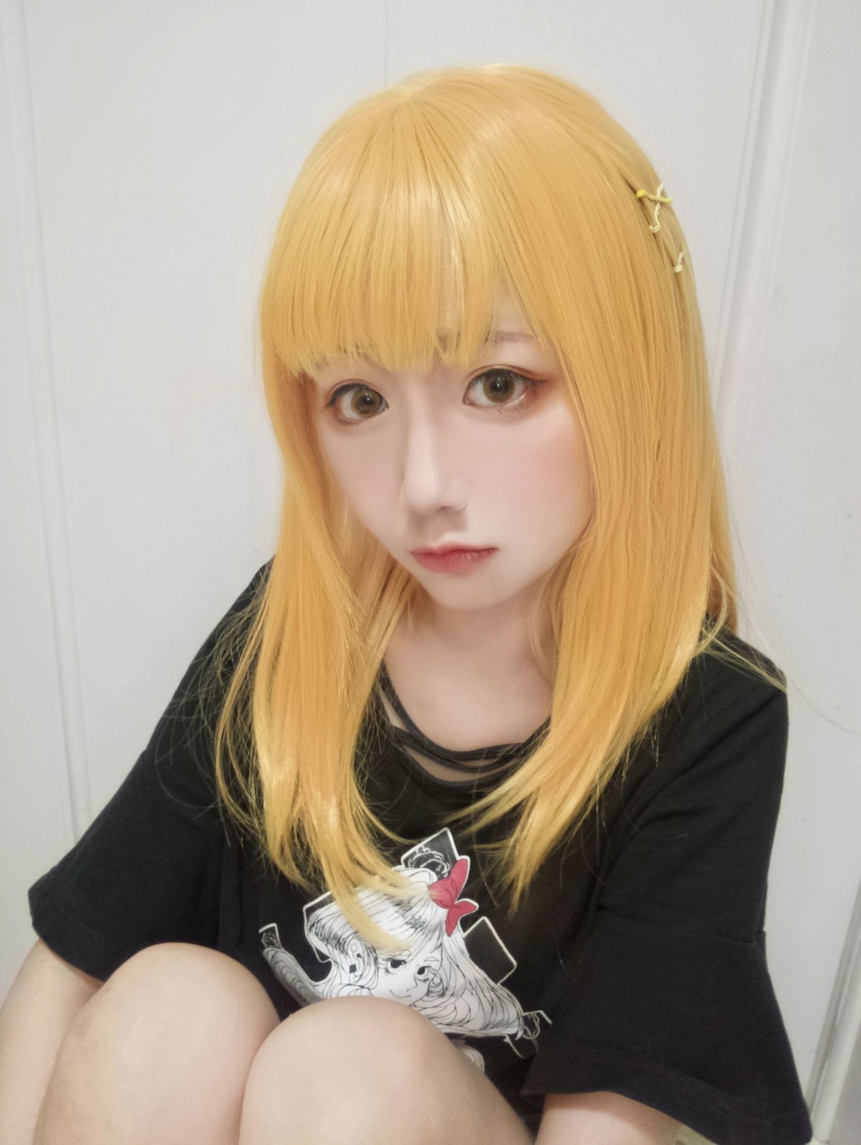 Cosplay寫真] 動漫博主弦音sic - 黃頭髮妹妹