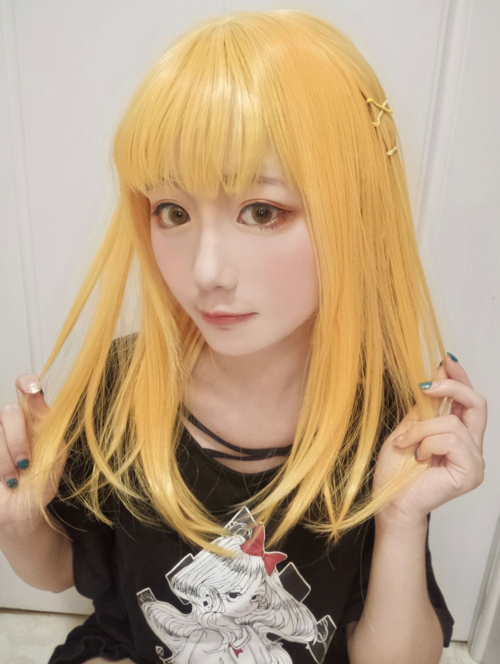 Cosplay寫真] 動漫博主弦音sic - 黃頭髮妹妹
