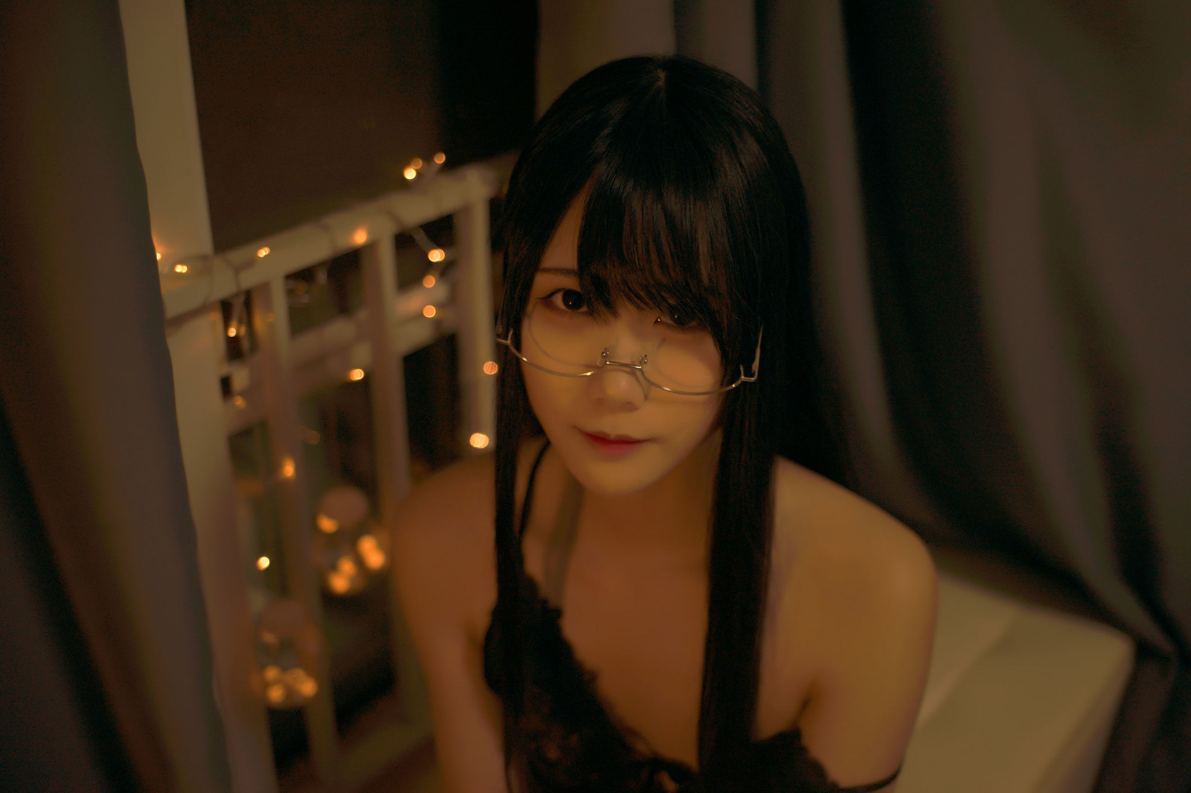 Cosplay寫真] 動漫博主曉美媽 - 夜玫瑰