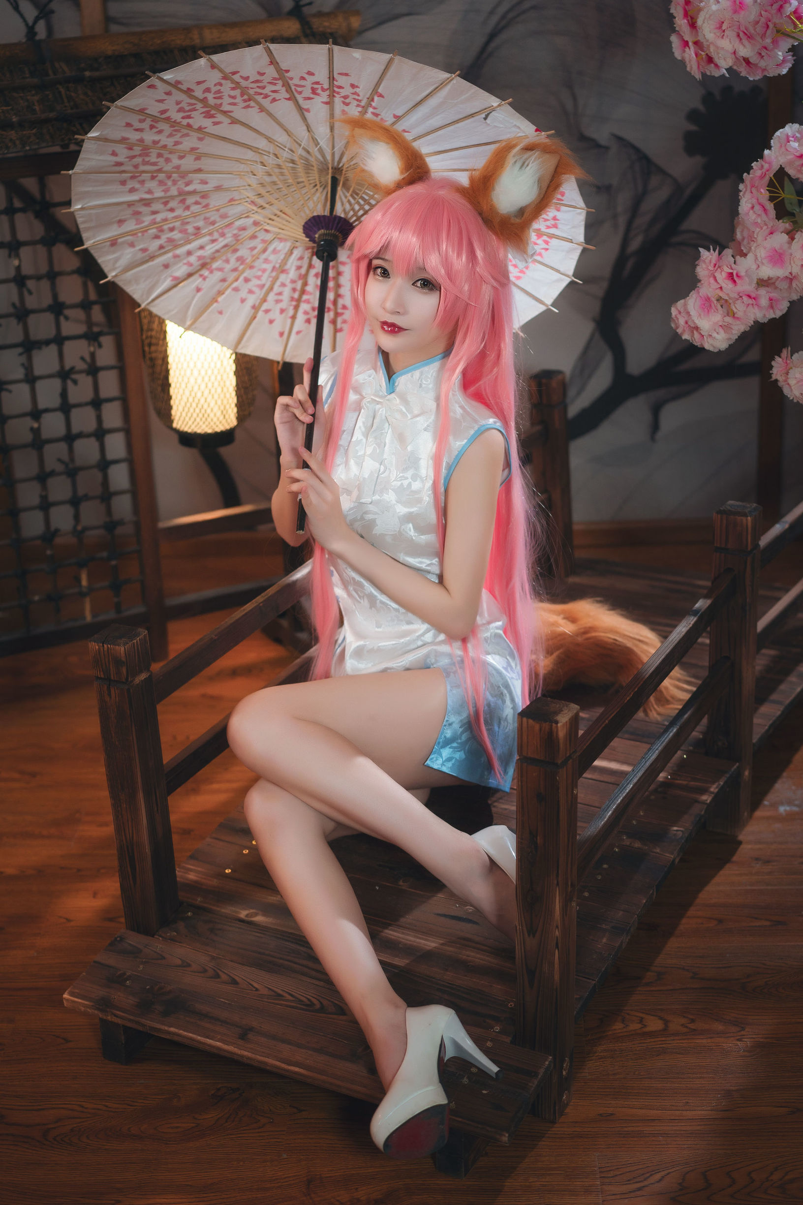 Cosplay Photos] Anime Blogger Tieban Shao Guiwu w - Tamamo-no-Mae Qipao
