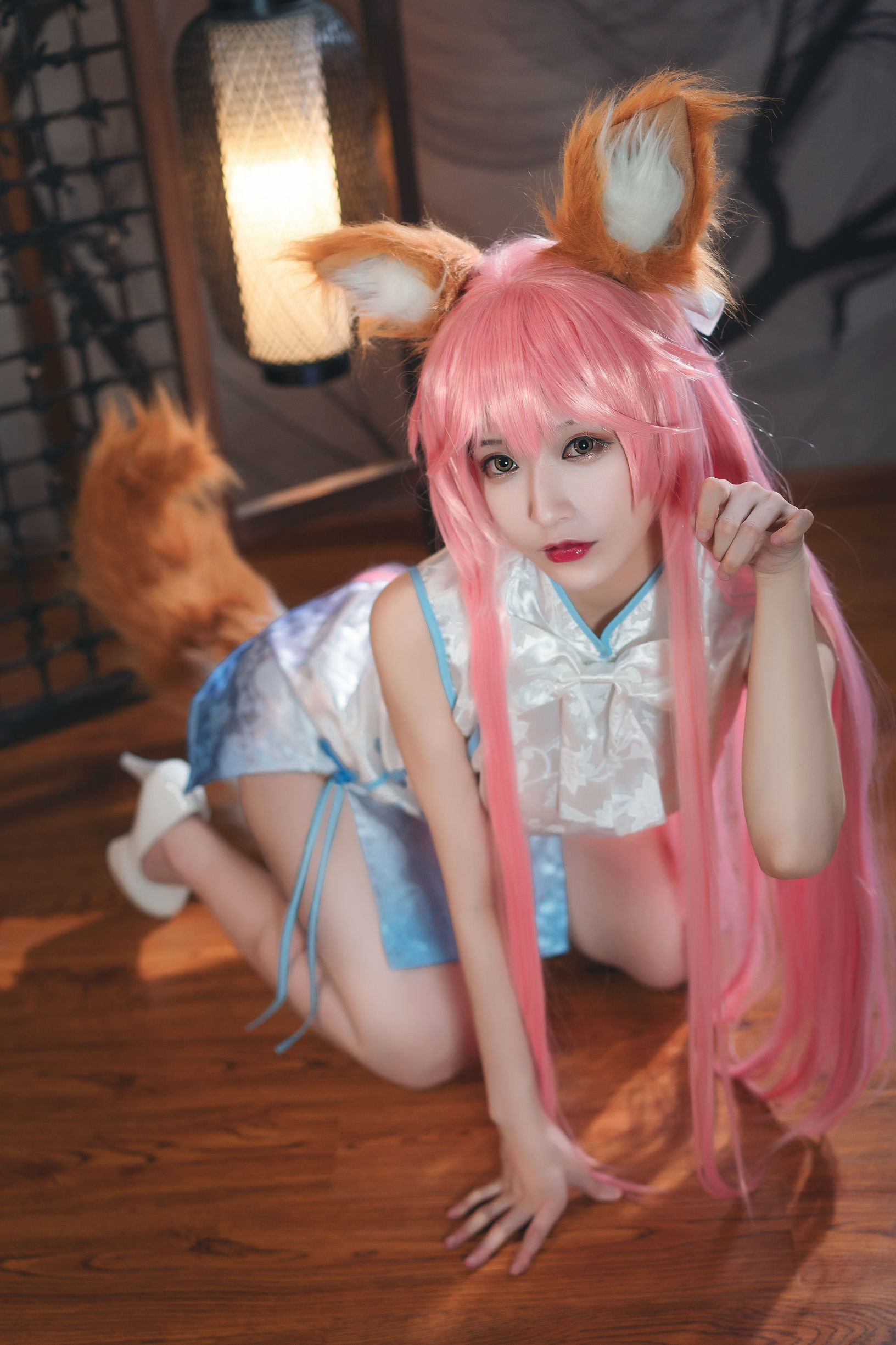 Cosplay照片] 動漫博主鐵板燒鬼舞w - 玉藻前 旗袍