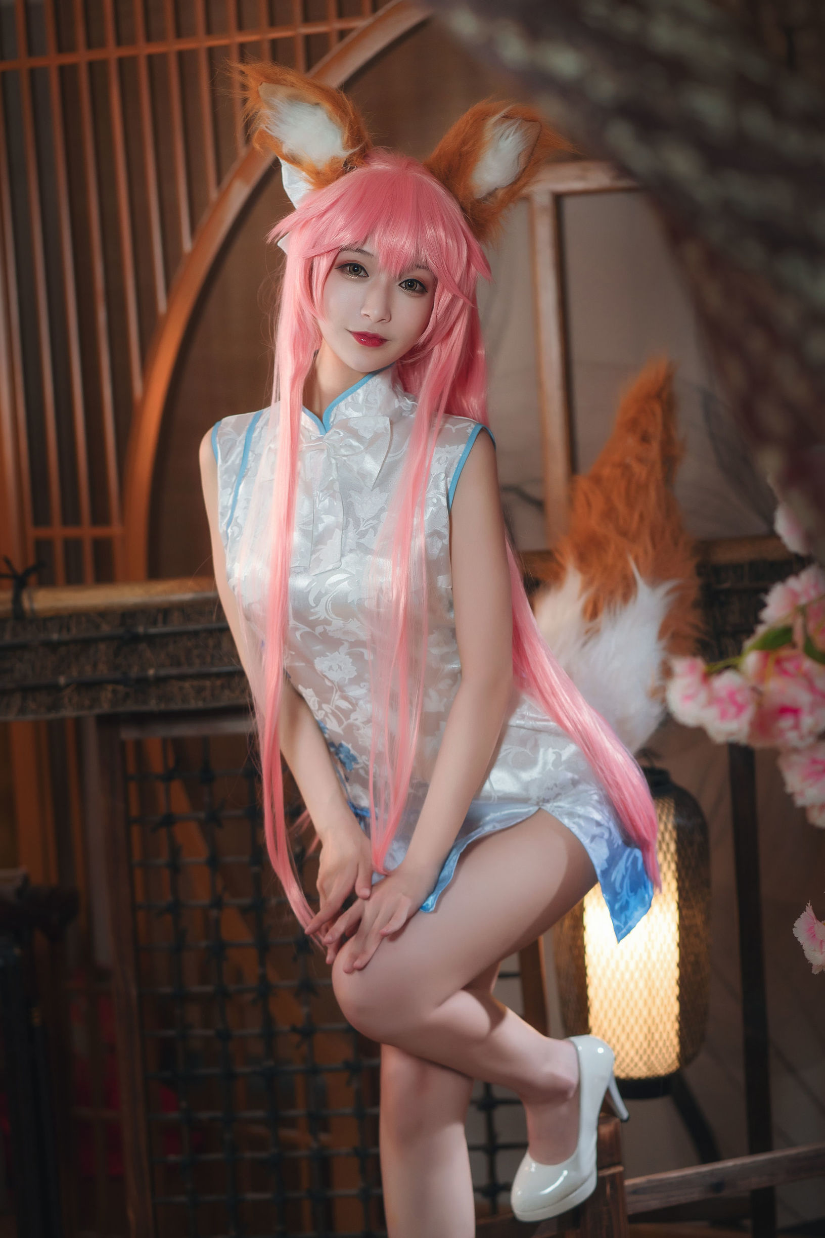Cosplay照片] 動漫博主鐵板燒鬼舞w - 玉藻前 旗袍