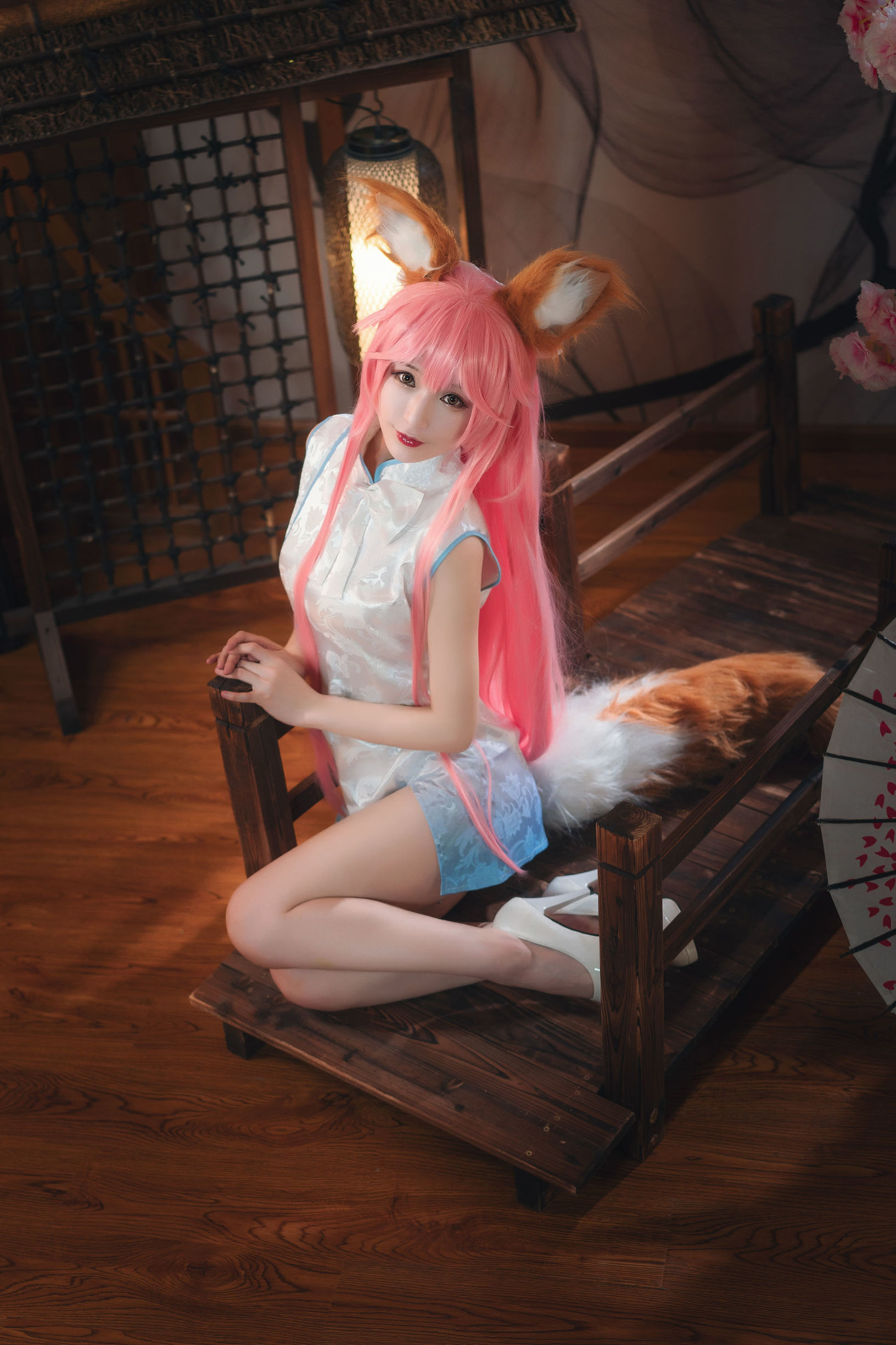 Cosplay照片] 動漫博主鐵板燒鬼舞w - 玉藻前 旗袍