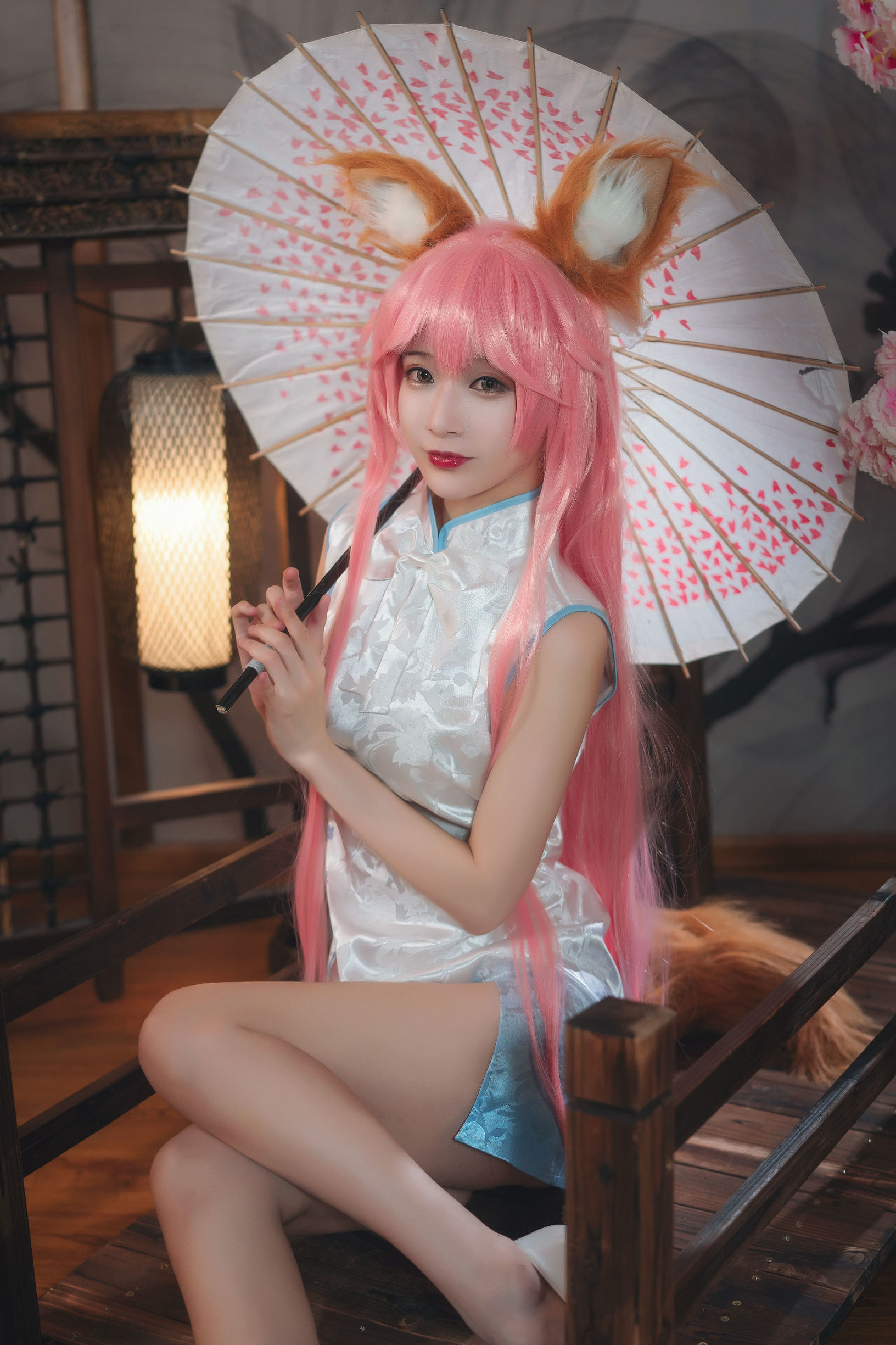 Cosplay照片] 動漫博主鐵板燒鬼舞w - 玉藻前 旗袍