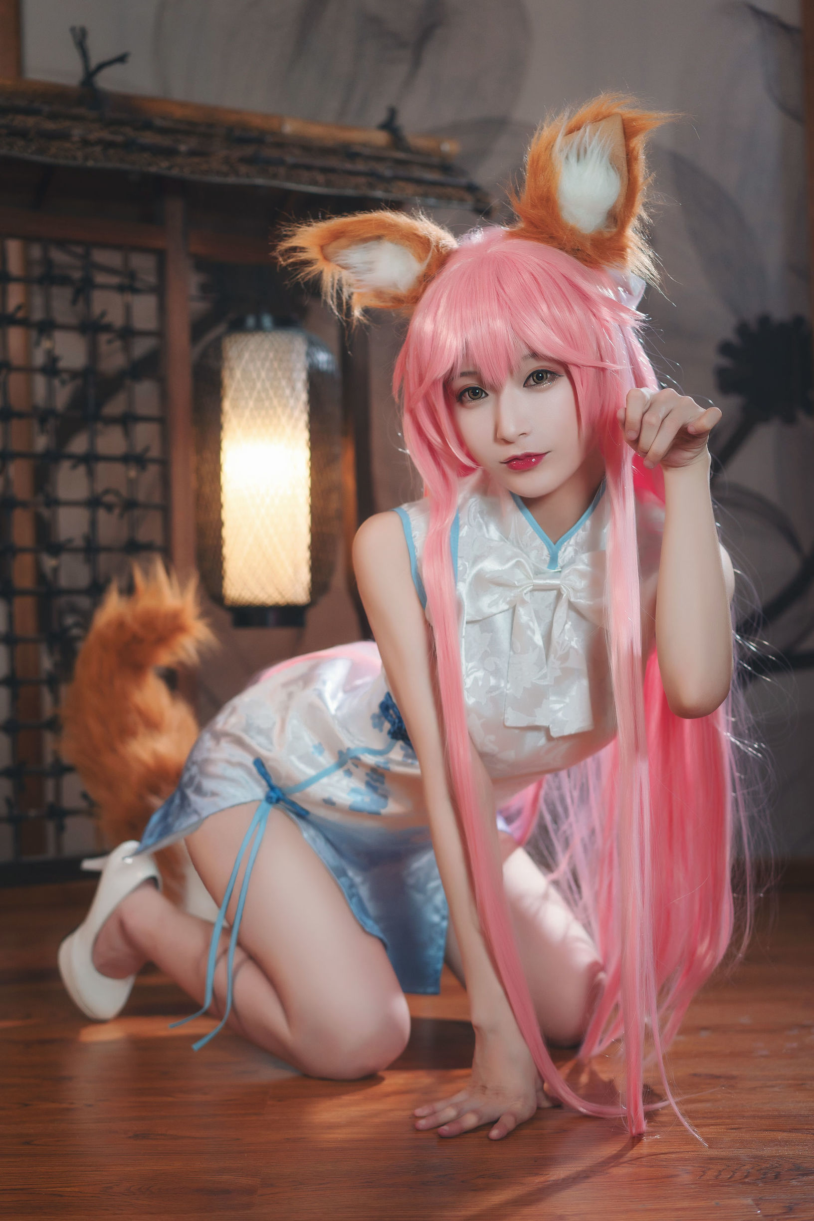 Cosplay照片] 動漫博主鐵板燒鬼舞w - 玉藻前 旗袍