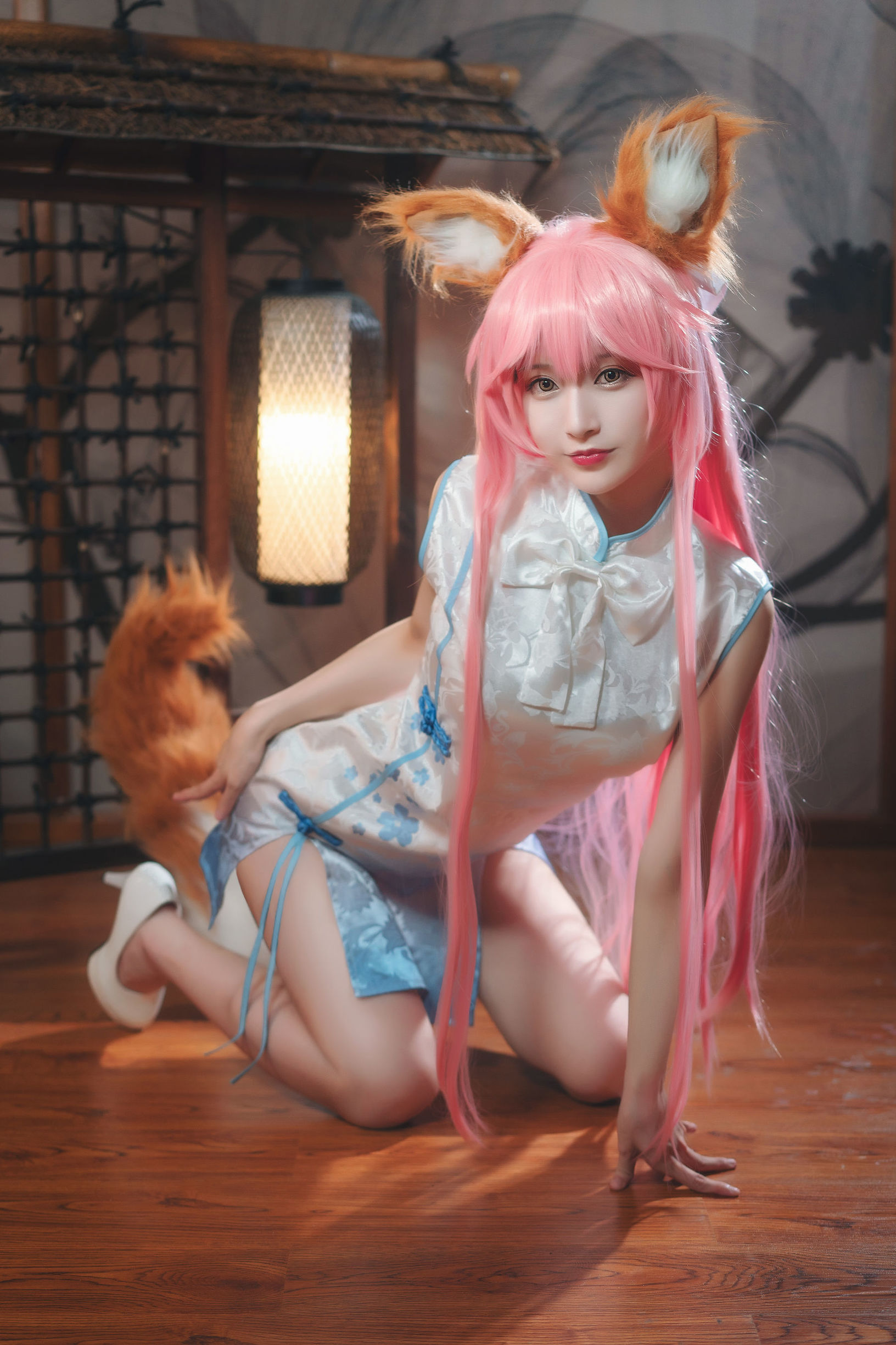 Cosplay照片] 動漫博主鐵板燒鬼舞w - 玉藻前 旗袍