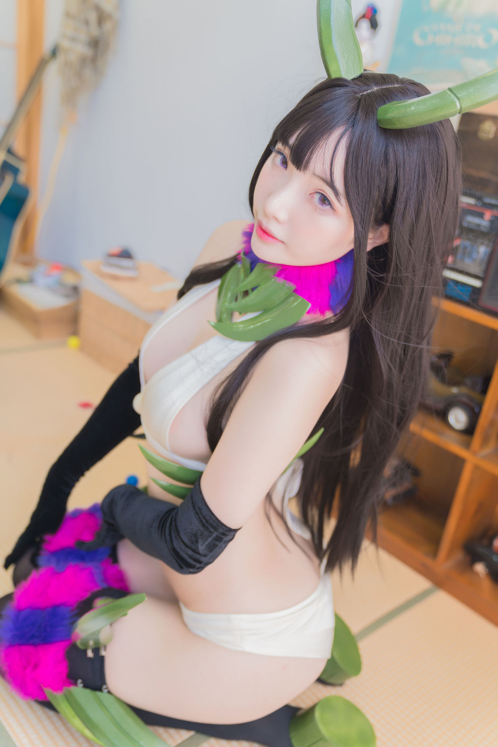 Cosplay寫真] 動漫博主雯妹 - 惡魔姐姐