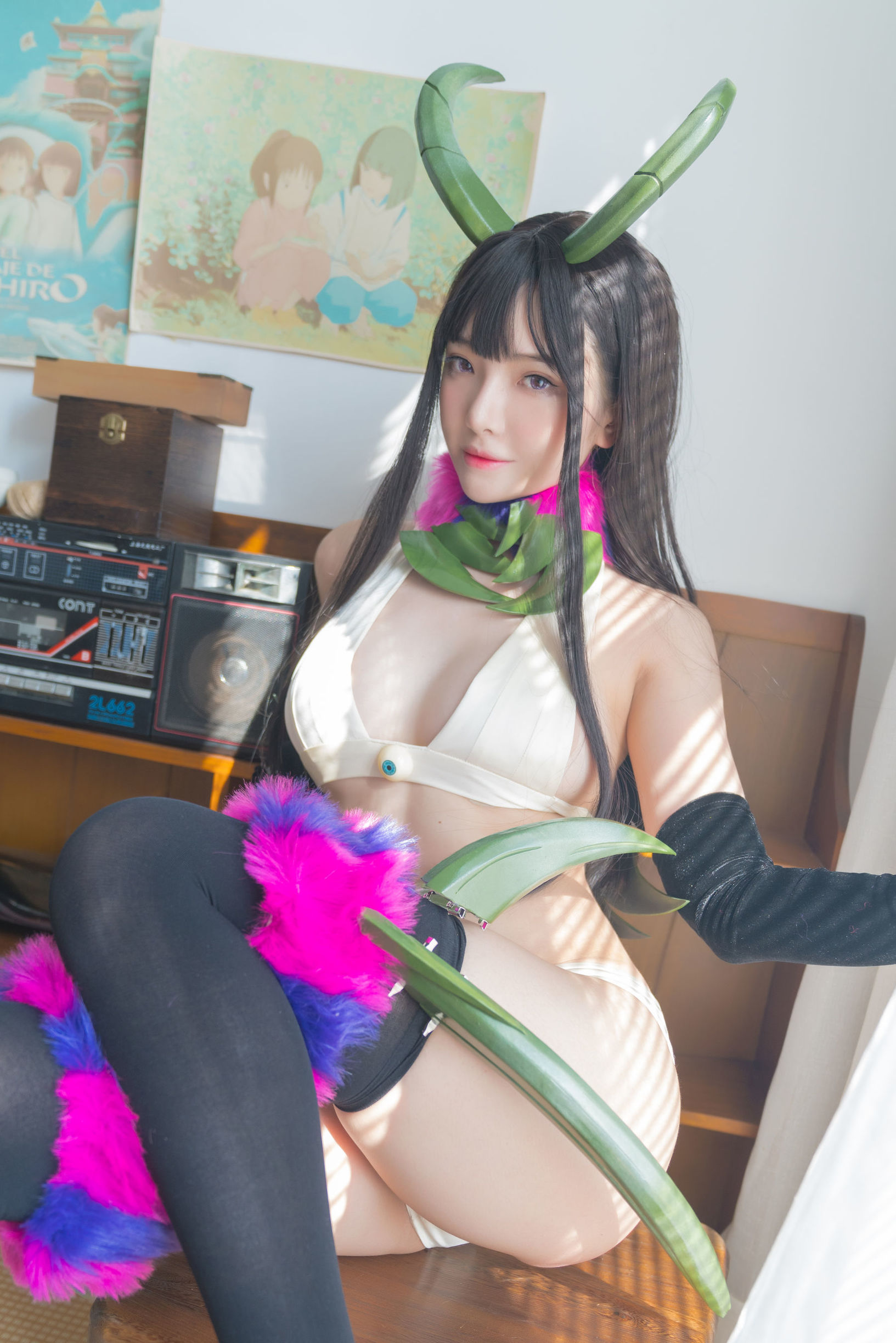 Cosplay寫真] 動漫博主雯妹 - 惡魔姐姐