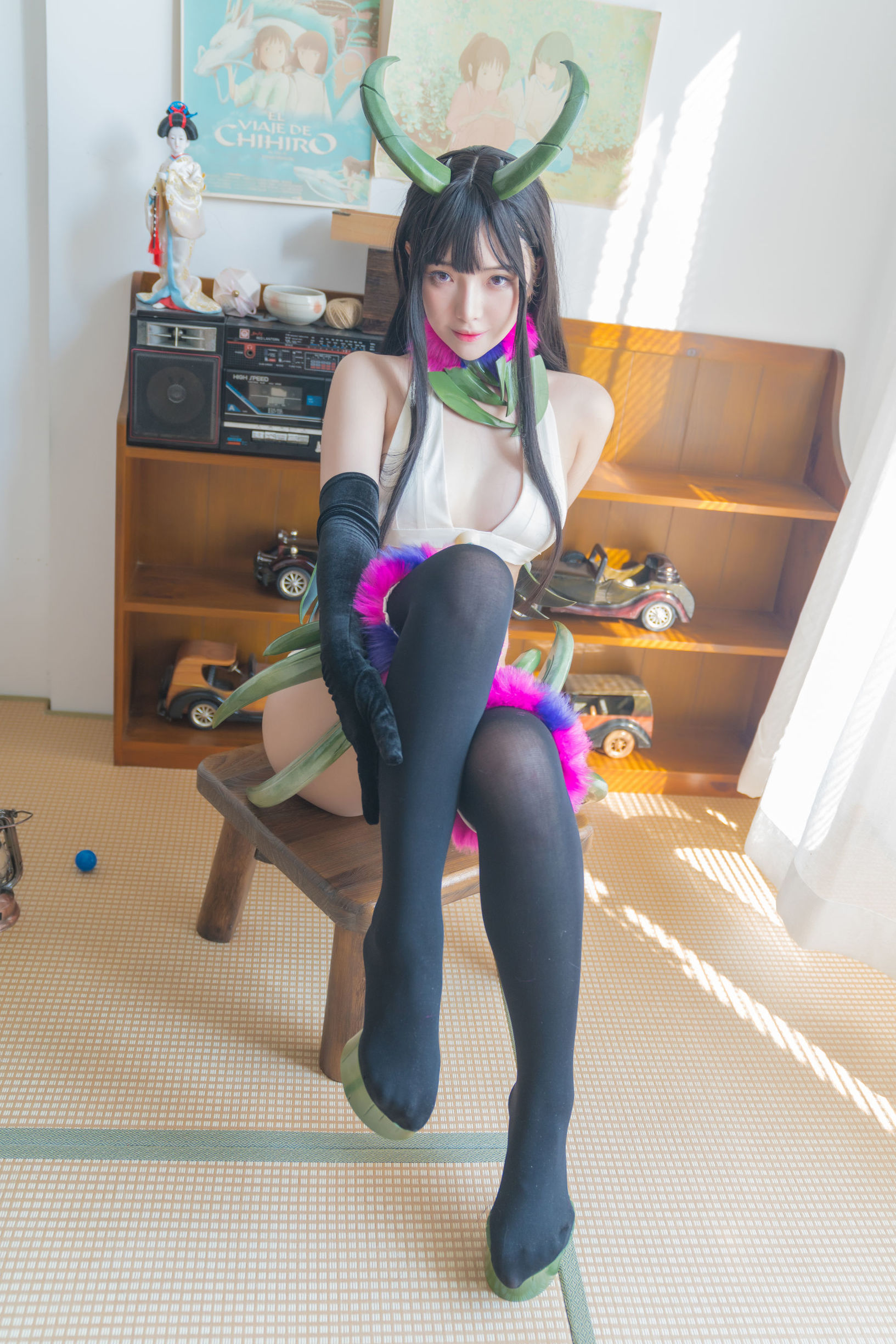 Cosplay寫真] 動漫博主雯妹 - 惡魔姐姐