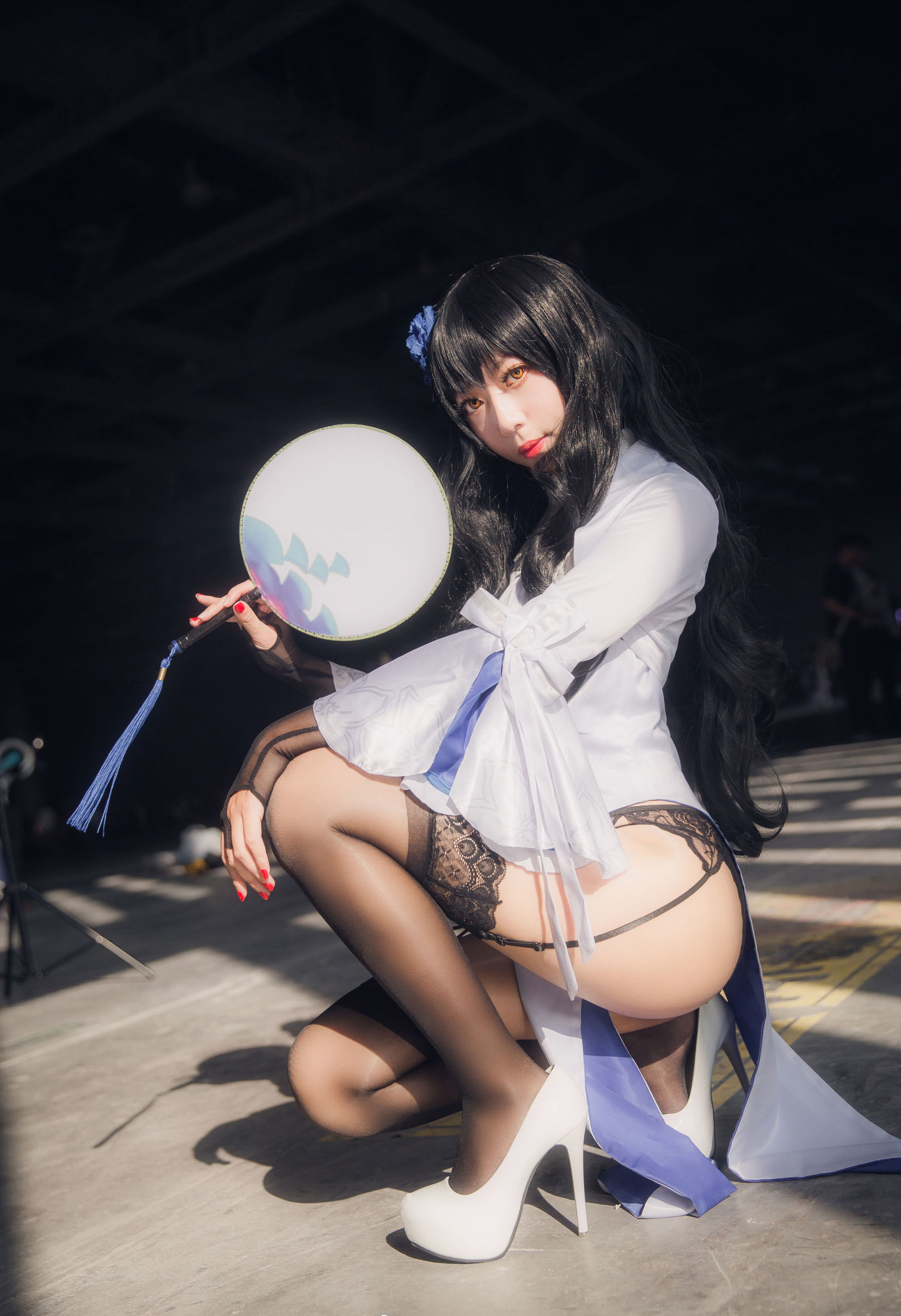 Cosplay寫真] 動漫博主Money冷冷 - 95式玉玲瓏-黑呆女僕