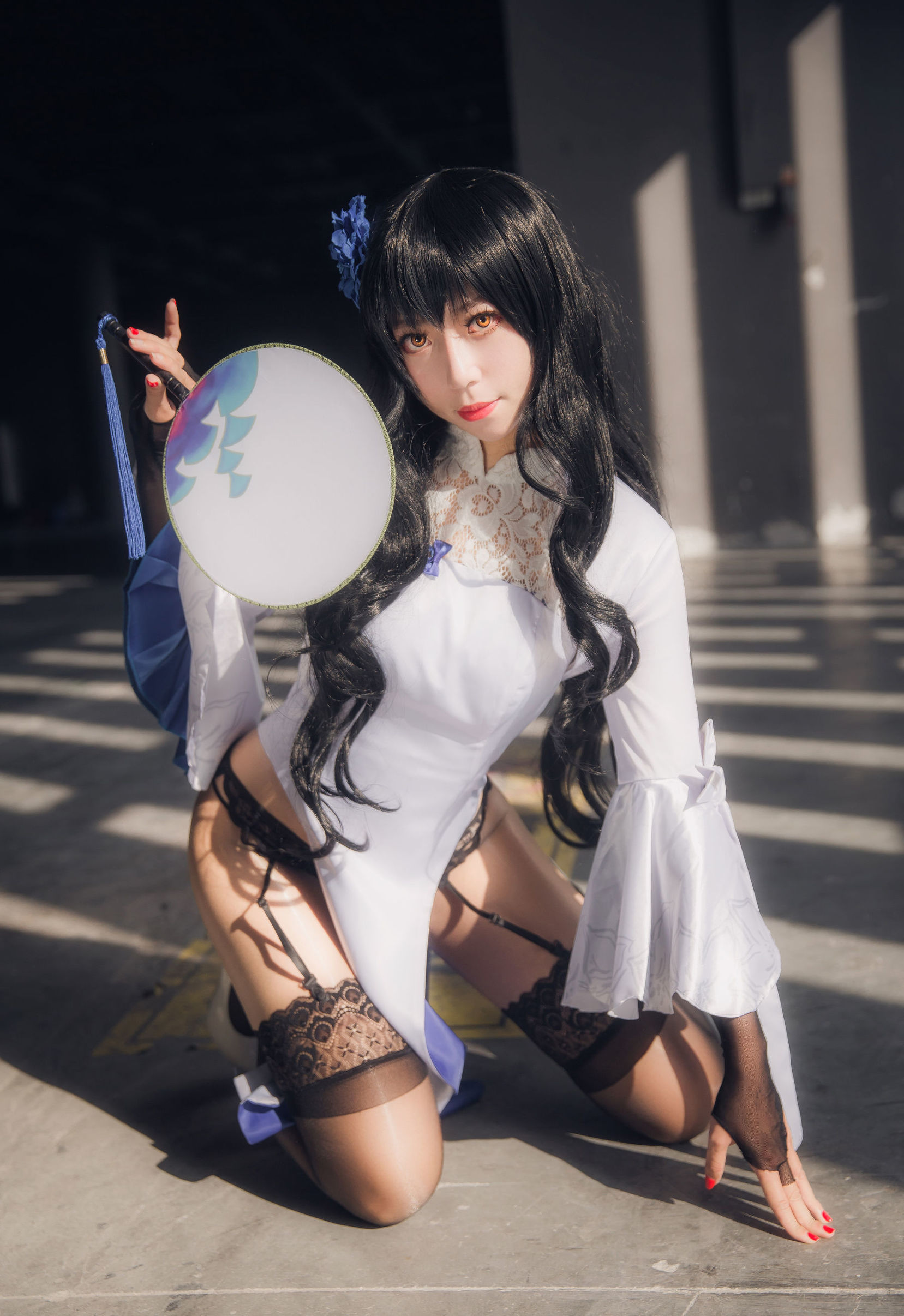 Cosplay寫真] 動漫博主Money冷冷 - 95式玉玲瓏-黑呆女僕