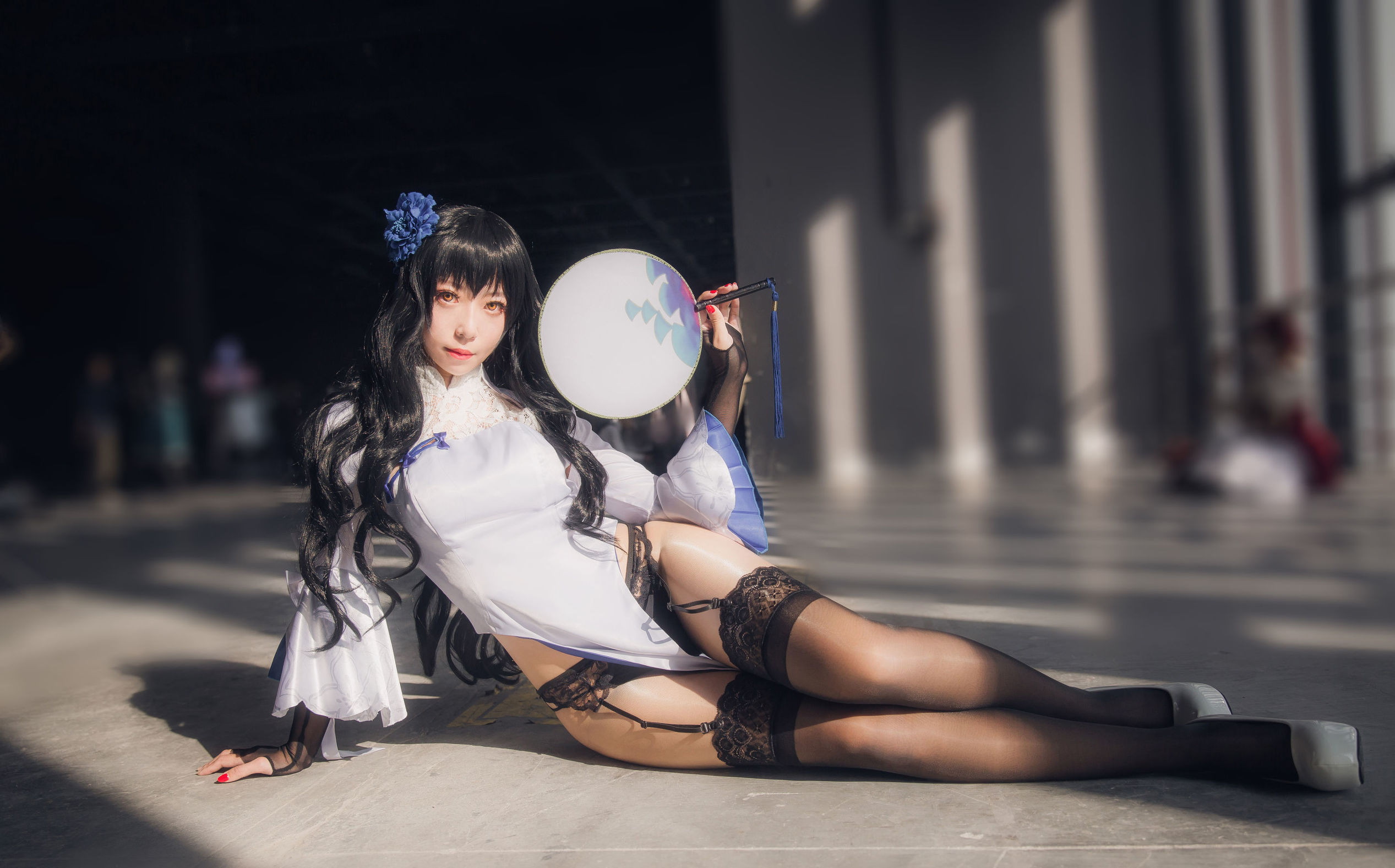 Cosplay寫真] 動漫博主Money冷冷 - 95式玉玲瓏-黑呆女僕