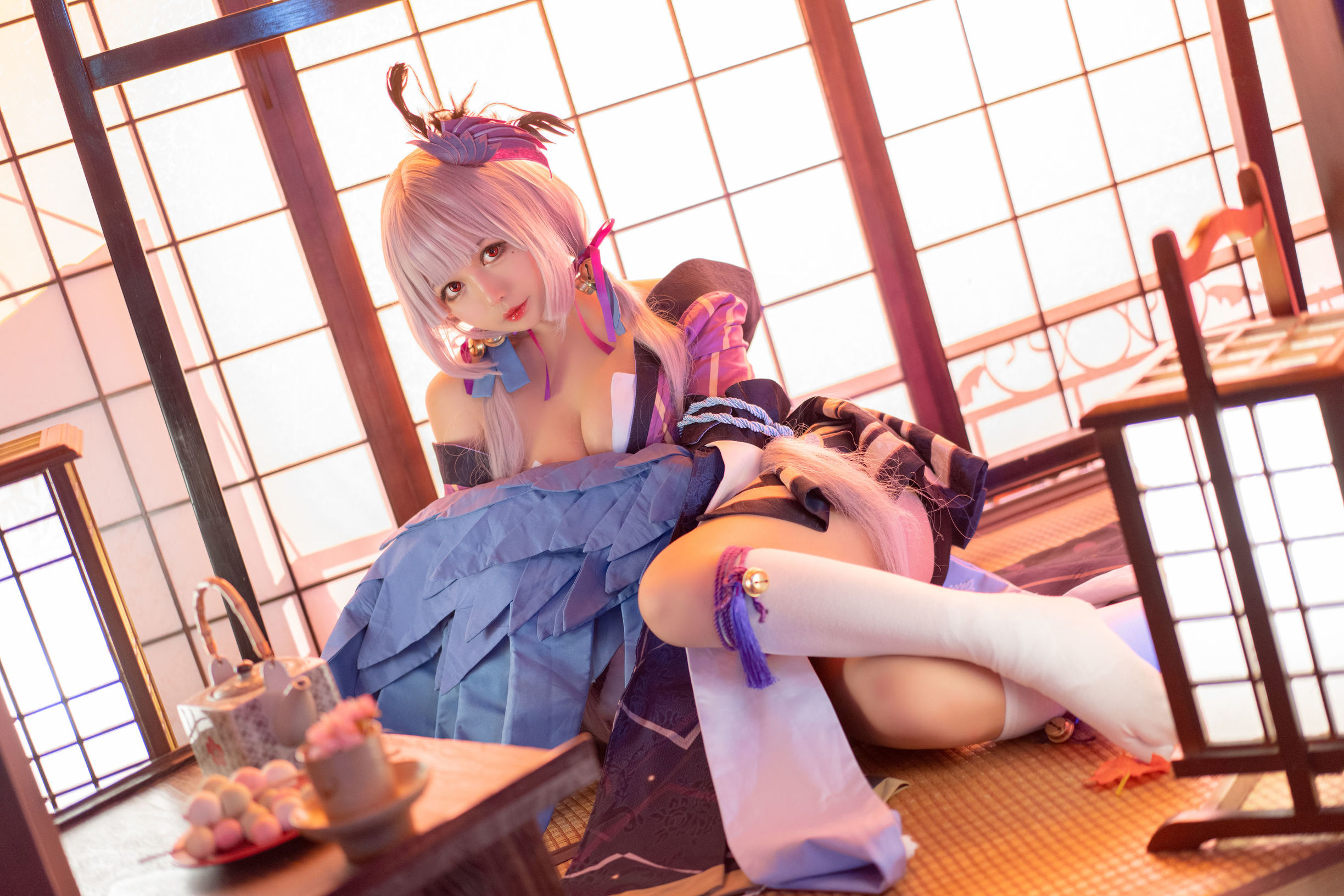 コスプレ写真] 大きな目のかわいい黒猫猫OvO - 以津真天