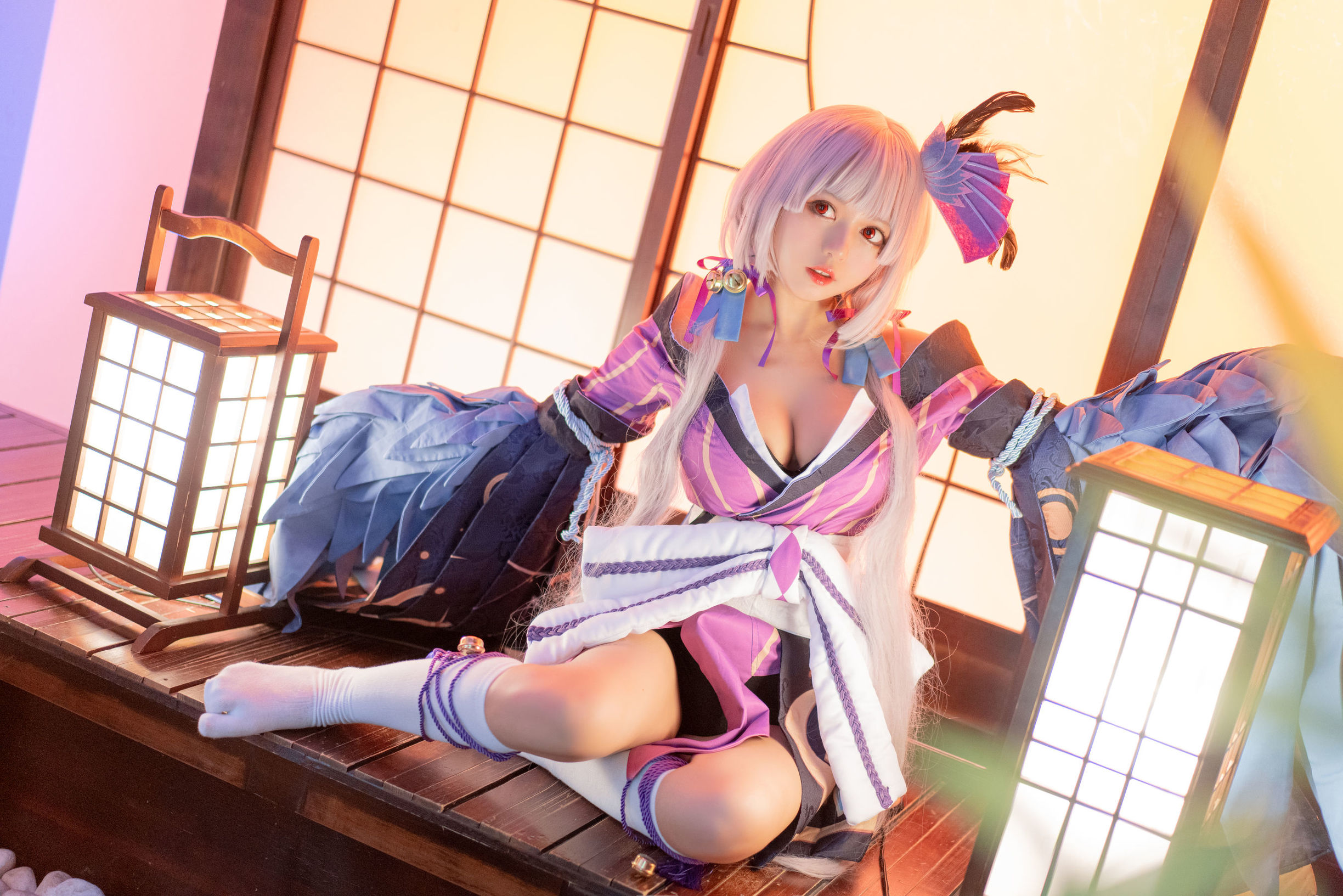 コスプレ写真] 大きな目のかわいい黒猫猫OvO - 以津真天