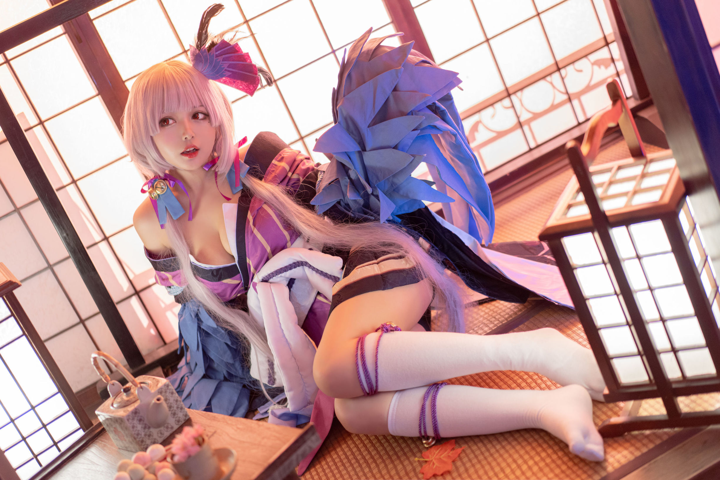 コスプレ写真] 大きな目のかわいい黒猫猫OvO - 以津真天