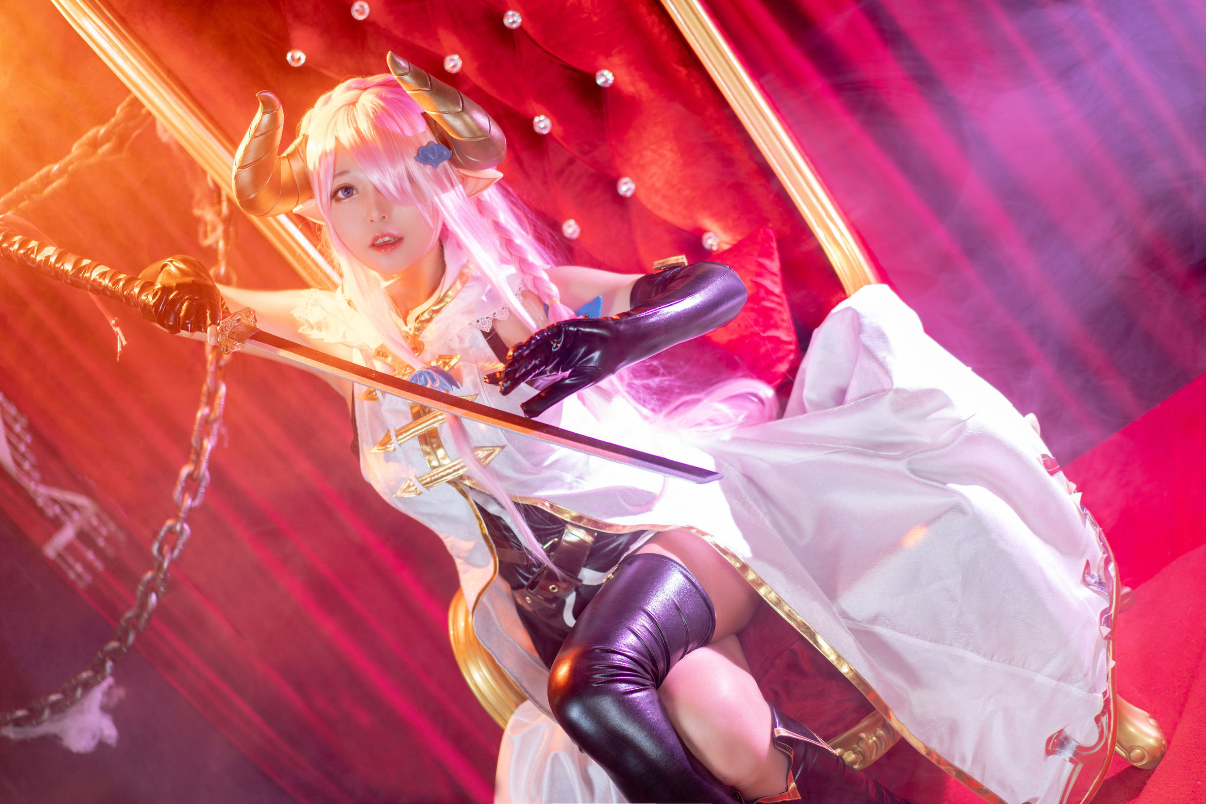 Cosplay寫真] 大眼萌妹黑貓貓OvO - 娜露梅亞