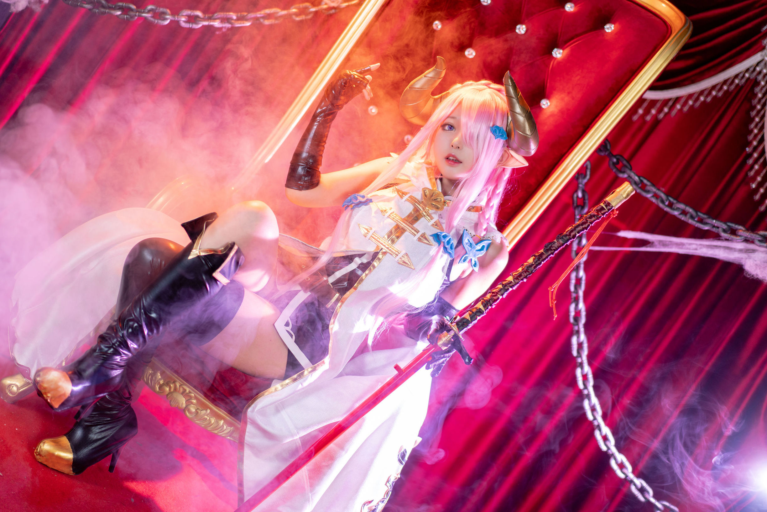 Cosplay寫真] 大眼萌妹黑貓貓OvO - 娜露梅亞