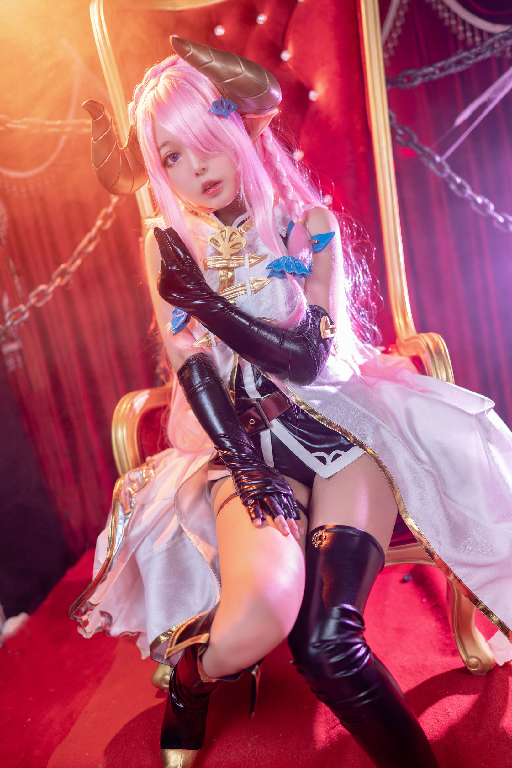 Cosplay寫真] 大眼萌妹黑貓貓OvO - 娜露梅亞