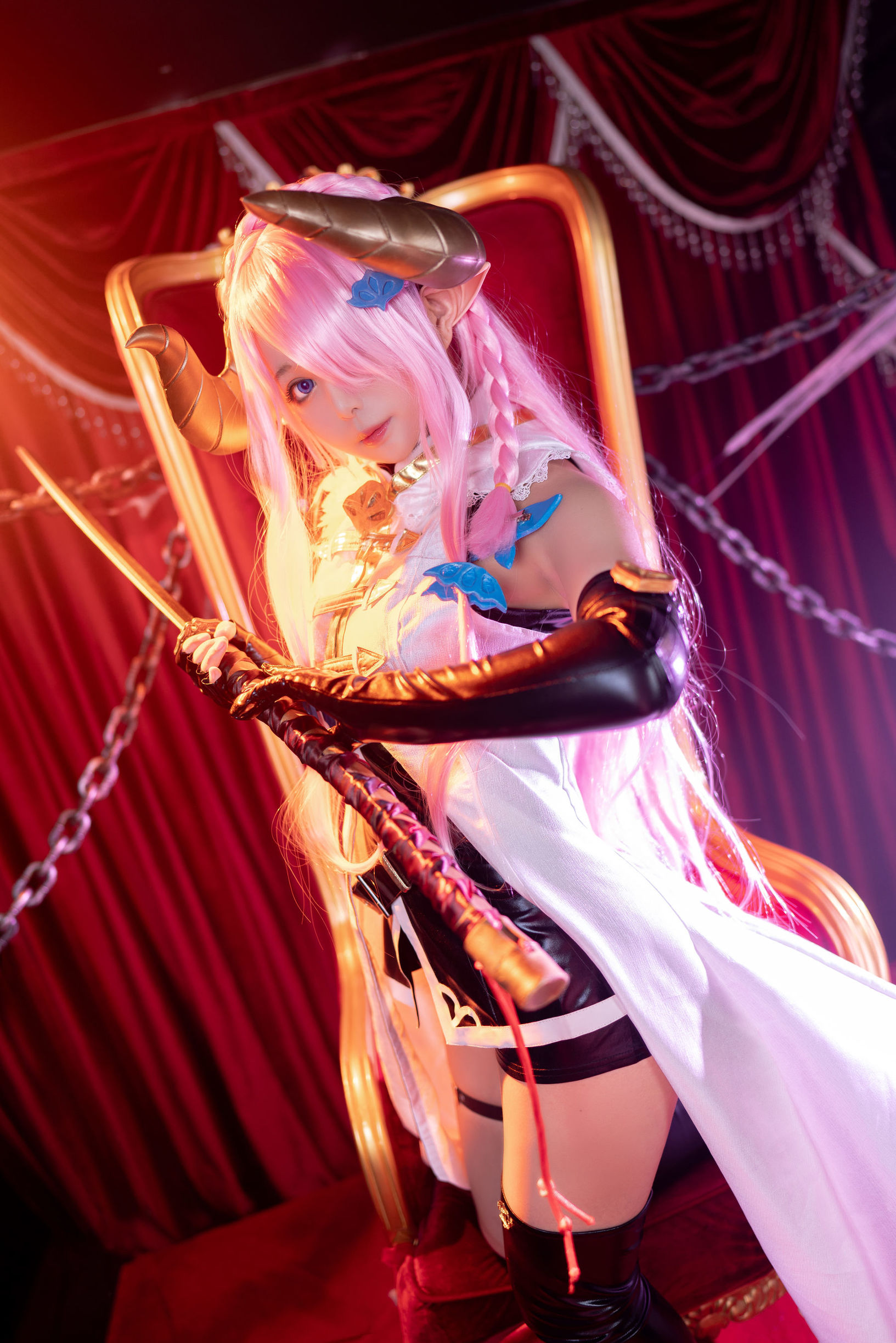 Cosplay寫真] 大眼萌妹黑貓貓OvO - 娜露梅亞