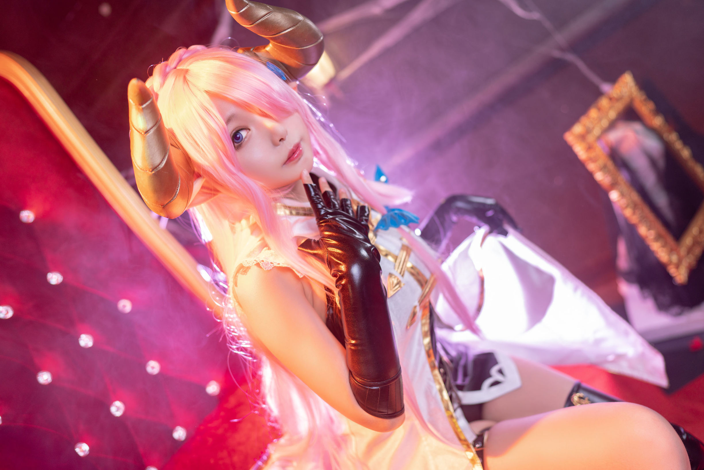Cosplay寫真] 大眼萌妹黑貓貓OvO - 娜露梅亞