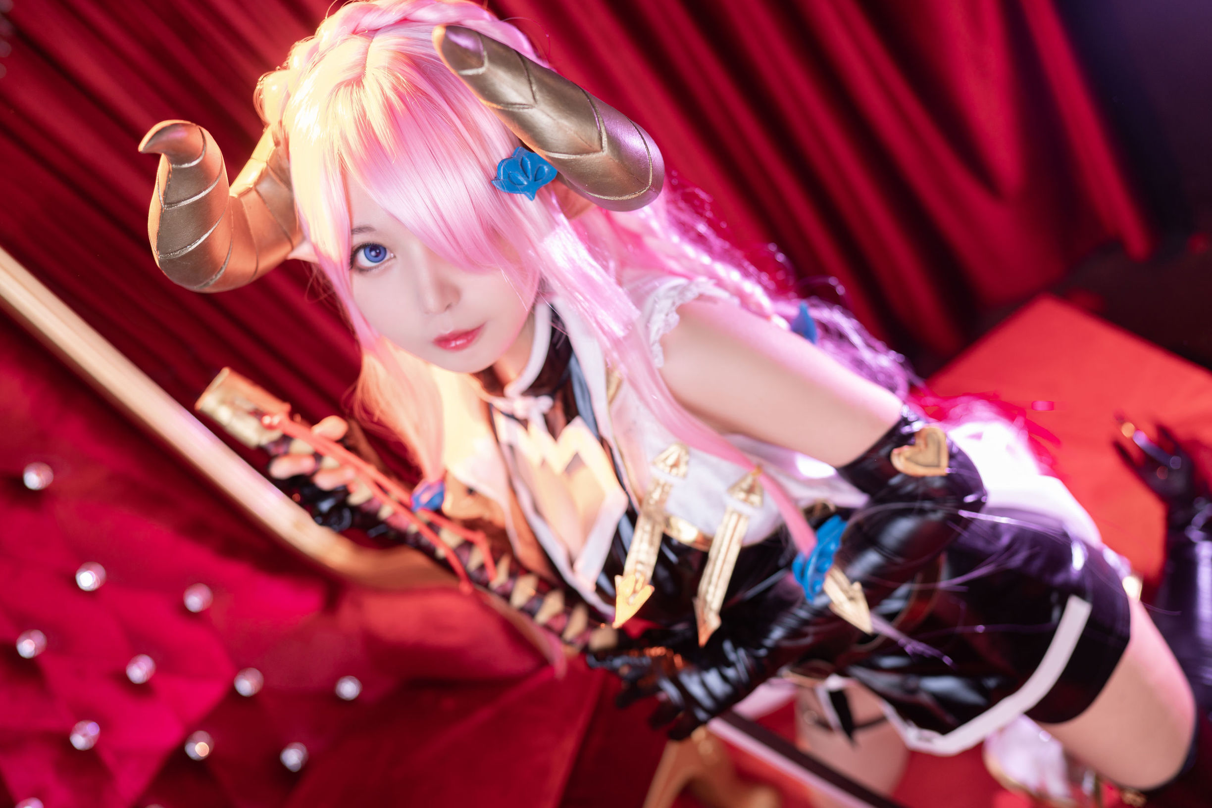 Cosplay寫真] 大眼萌妹黑貓貓OvO - 娜露梅亞