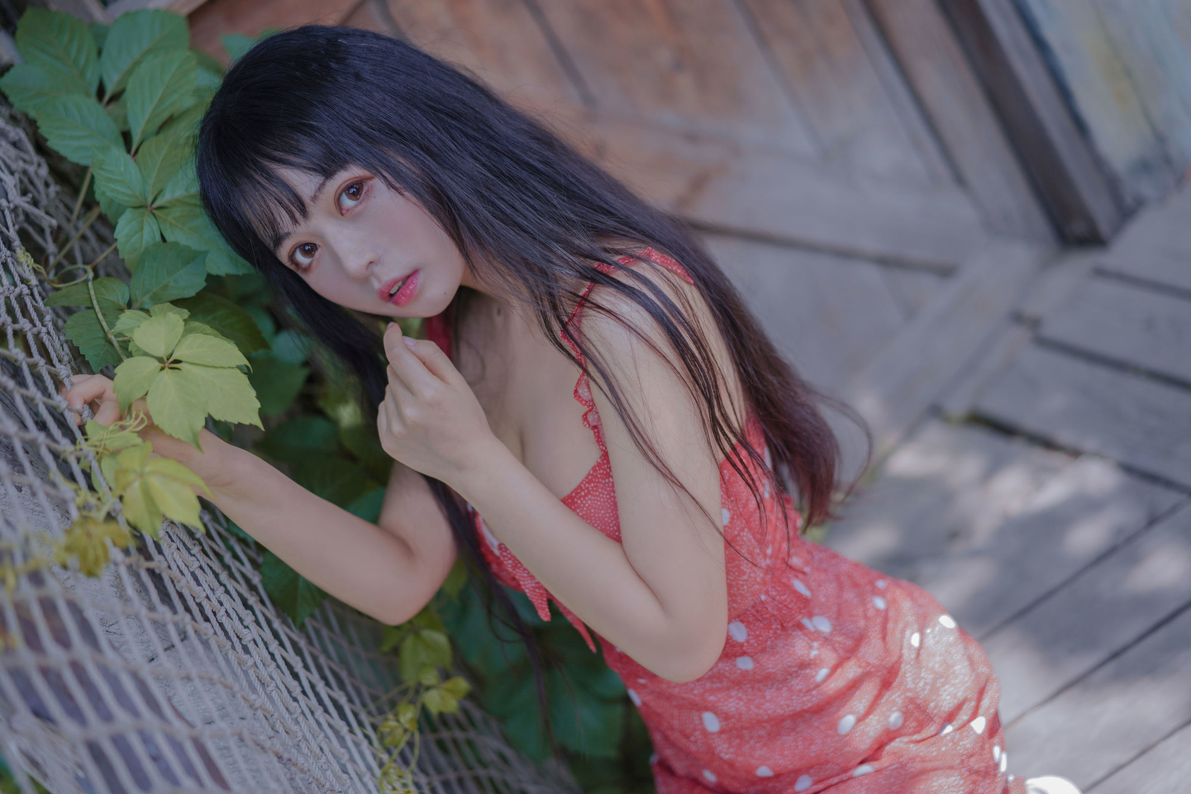 Cosplay Photo] Big-Eyed Cute Girl Black Cat Cat OvO - Strawberry