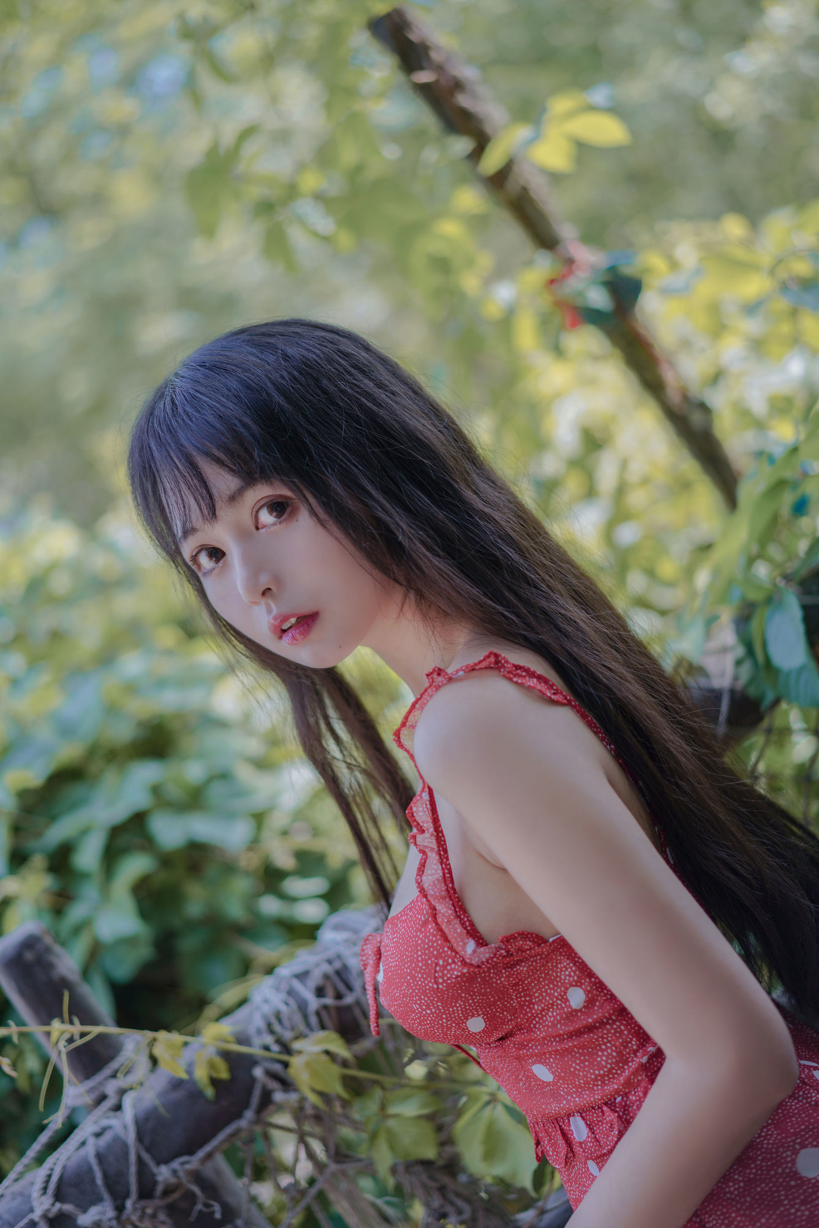 Cosplay Photo] Big-Eyed Cute Girl Black Cat Cat OvO - Strawberry