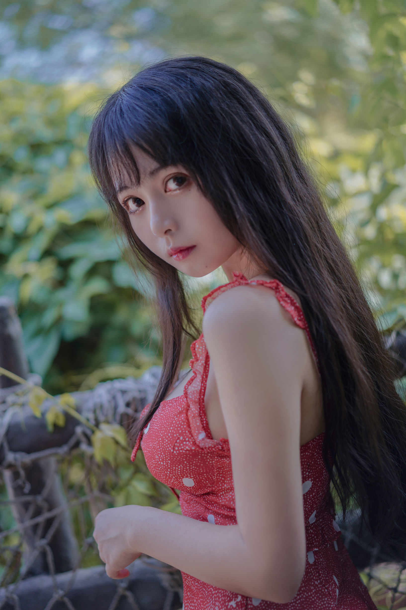 Cosplay Photo] Big-Eyed Cute Girl Black Cat Cat OvO - Strawberry