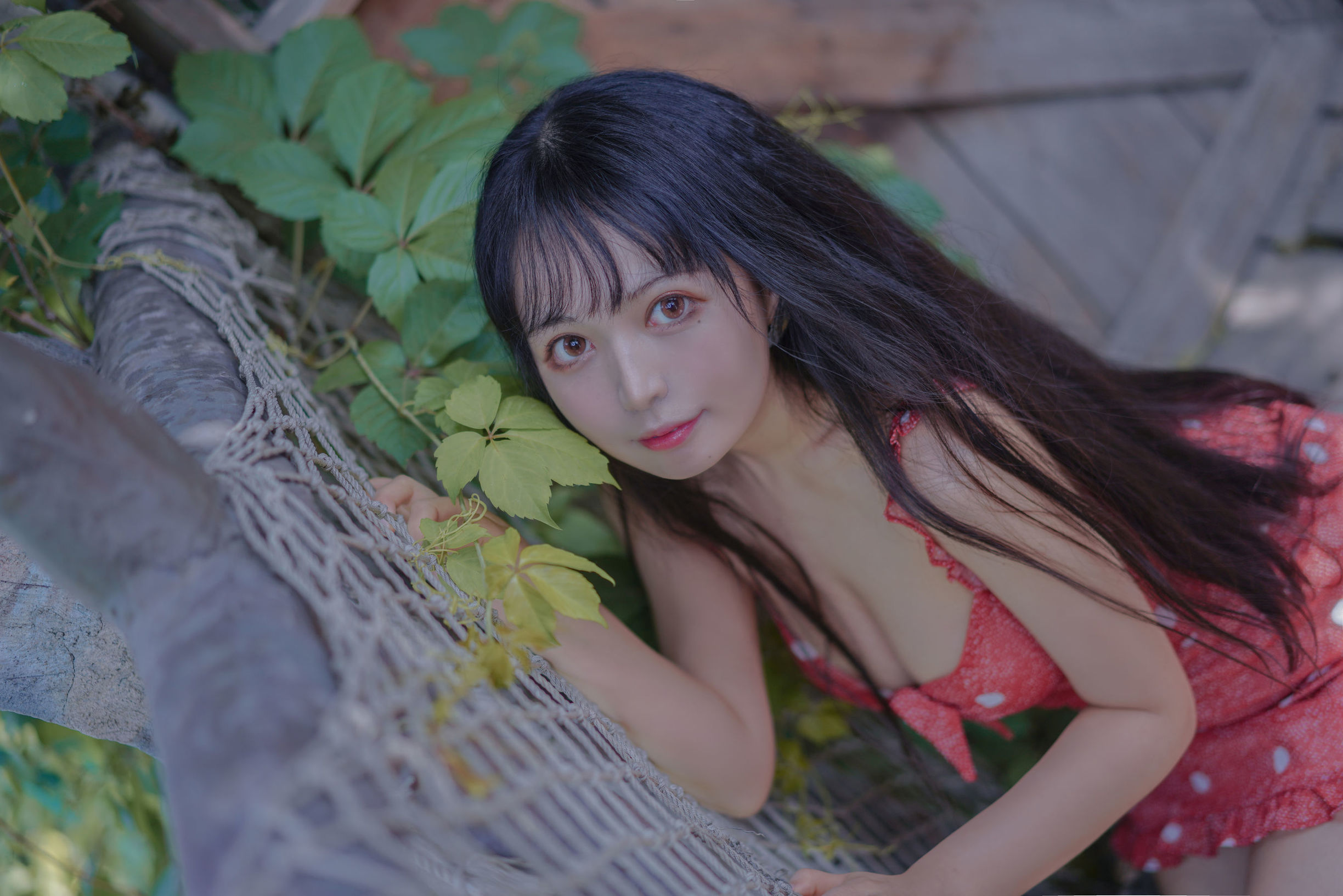 Cosplay Photo] Big-Eyed Cute Girl Black Cat Cat OvO - Strawberry