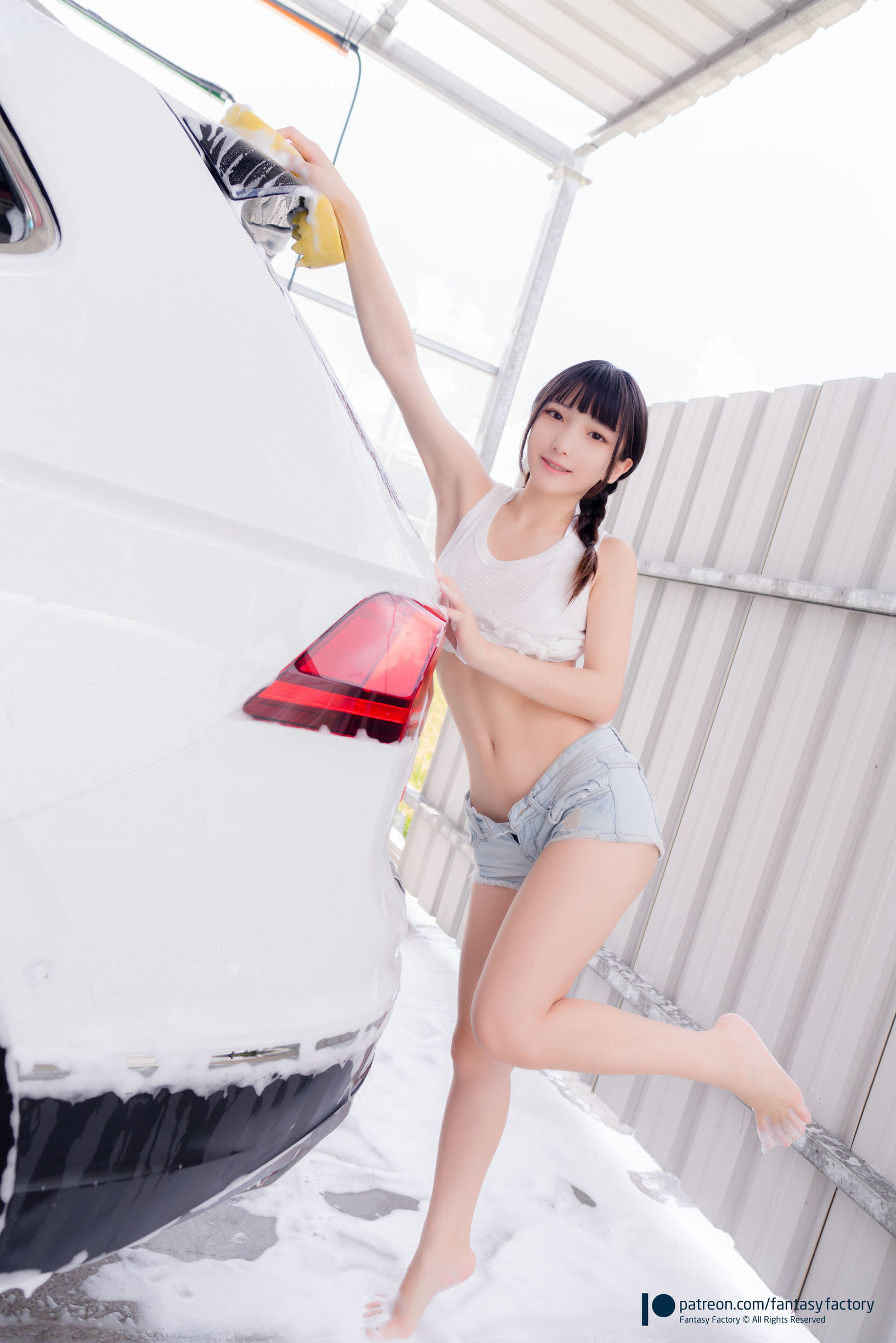コスプレ写真] 小丁 《ファンタジー ファクトリー》 - 2019年7月 JK セクシー チャイナドレス