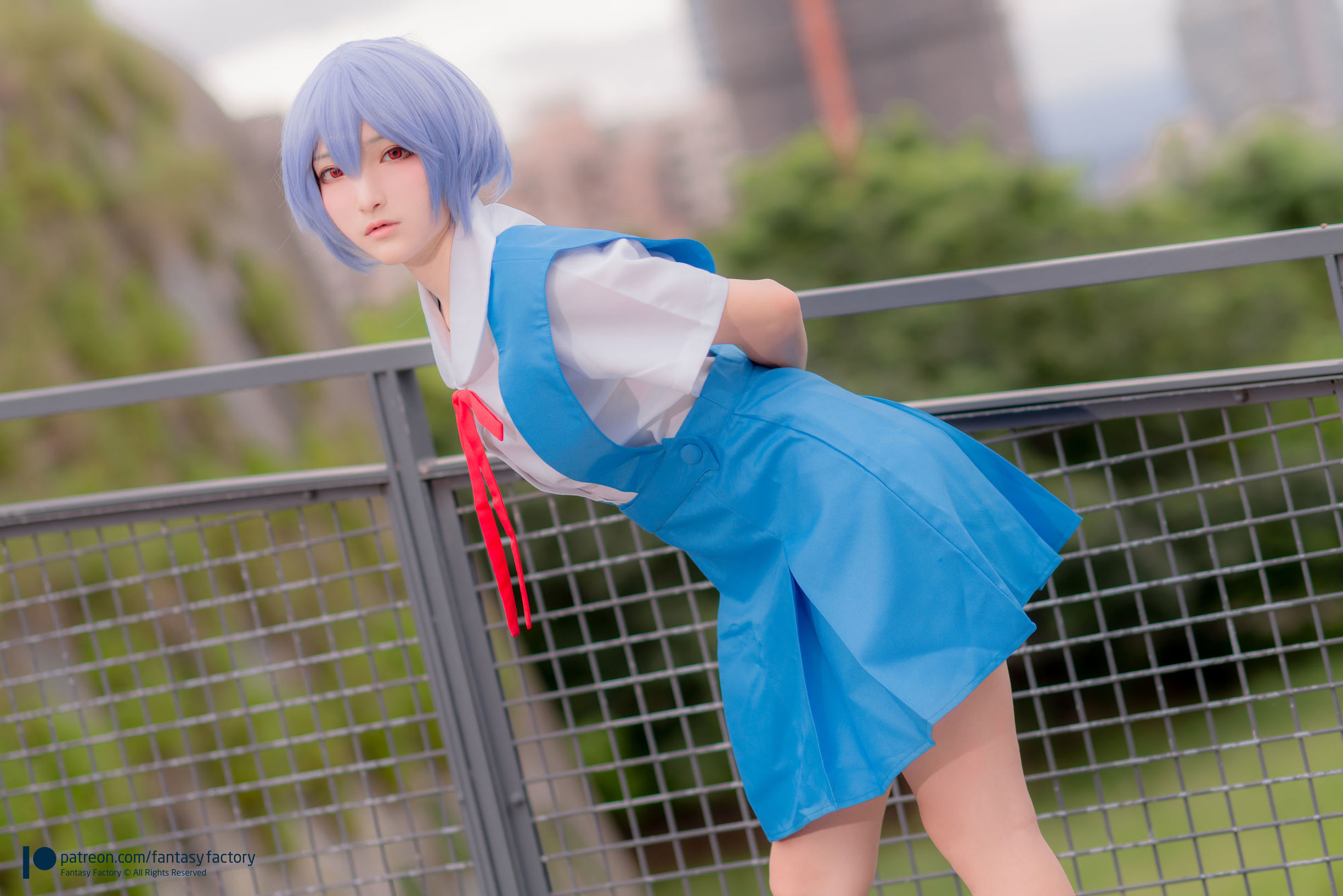コスプレ写真] 小丁 《ファンタジー ファクトリー》 - 2019年7月 JK セクシー チャイナドレス