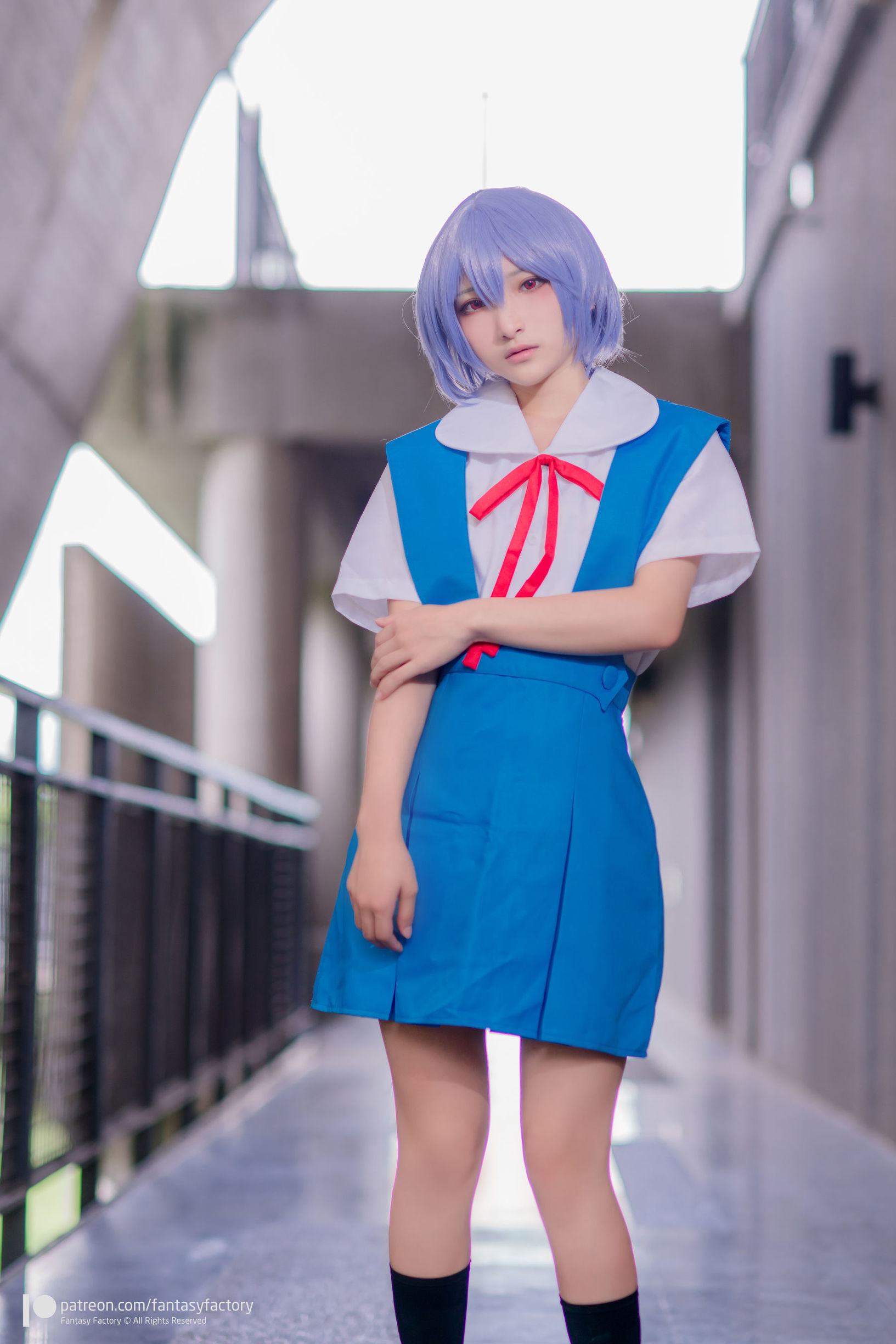 コスプレ写真] 小丁 《ファンタジー ファクトリー》 - 2019年7月 JK セクシー チャイナドレス