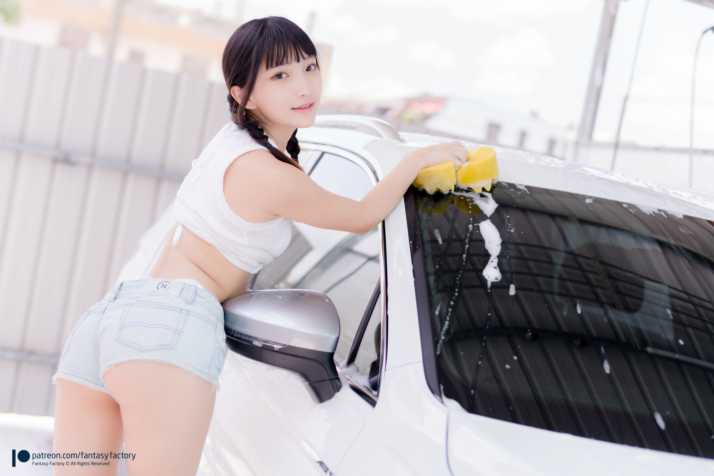 コスプレ写真] 小丁 《ファンタジー ファクトリー》 - 2019年7月 JK セクシー チャイナドレス