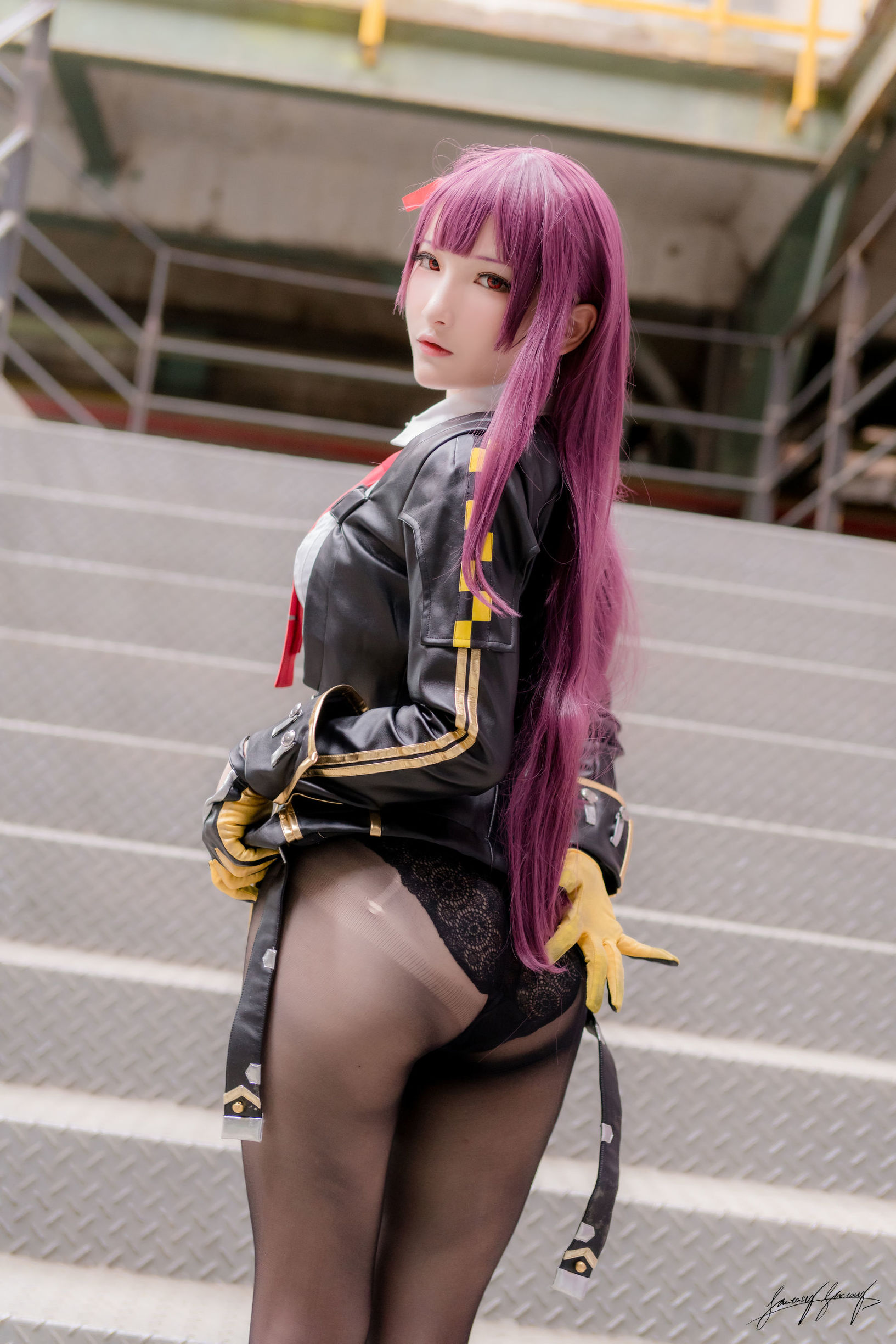 コスプレ写真] 小丁 《ファンタジー ファクトリー》 - 2019年7月 JK セクシー チャイナドレス