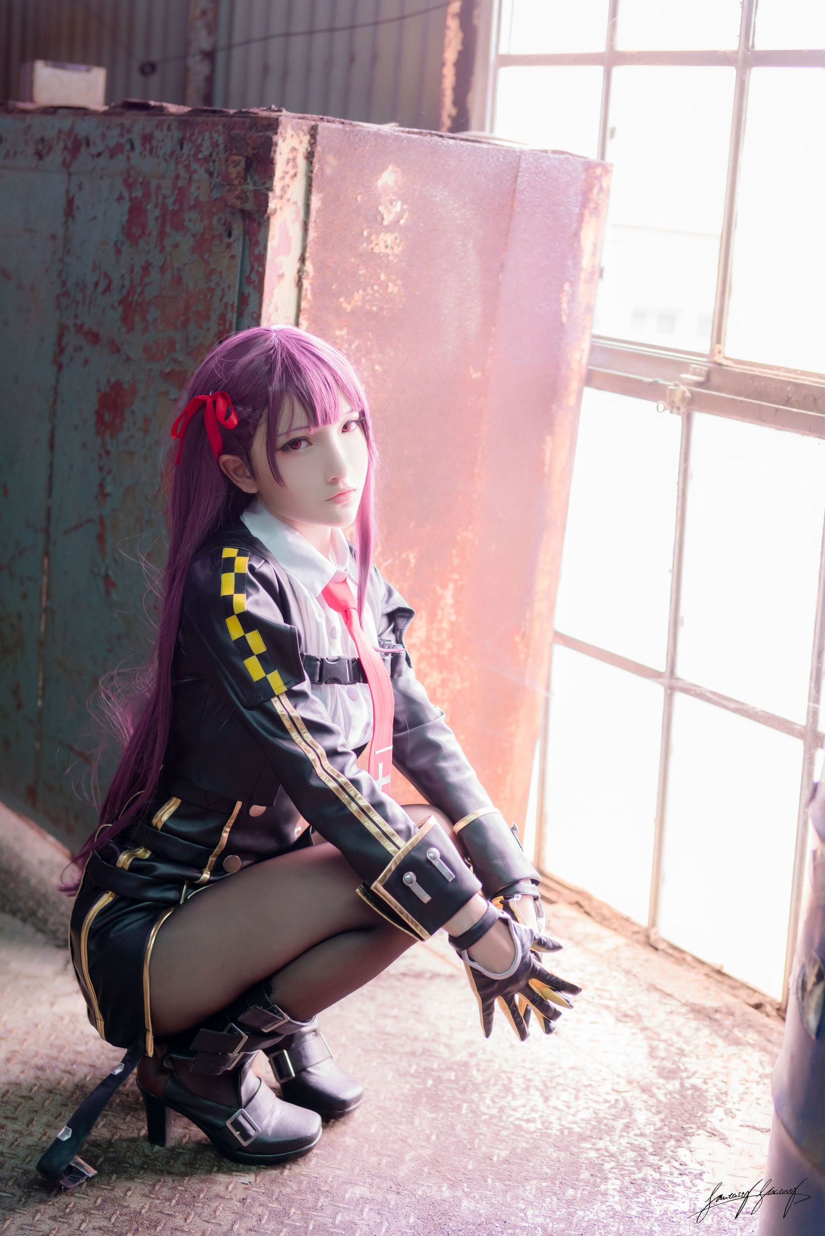コスプレ写真] 小丁 《ファンタジー ファクトリー》 - 2019年7月 JK セクシー チャイナドレス