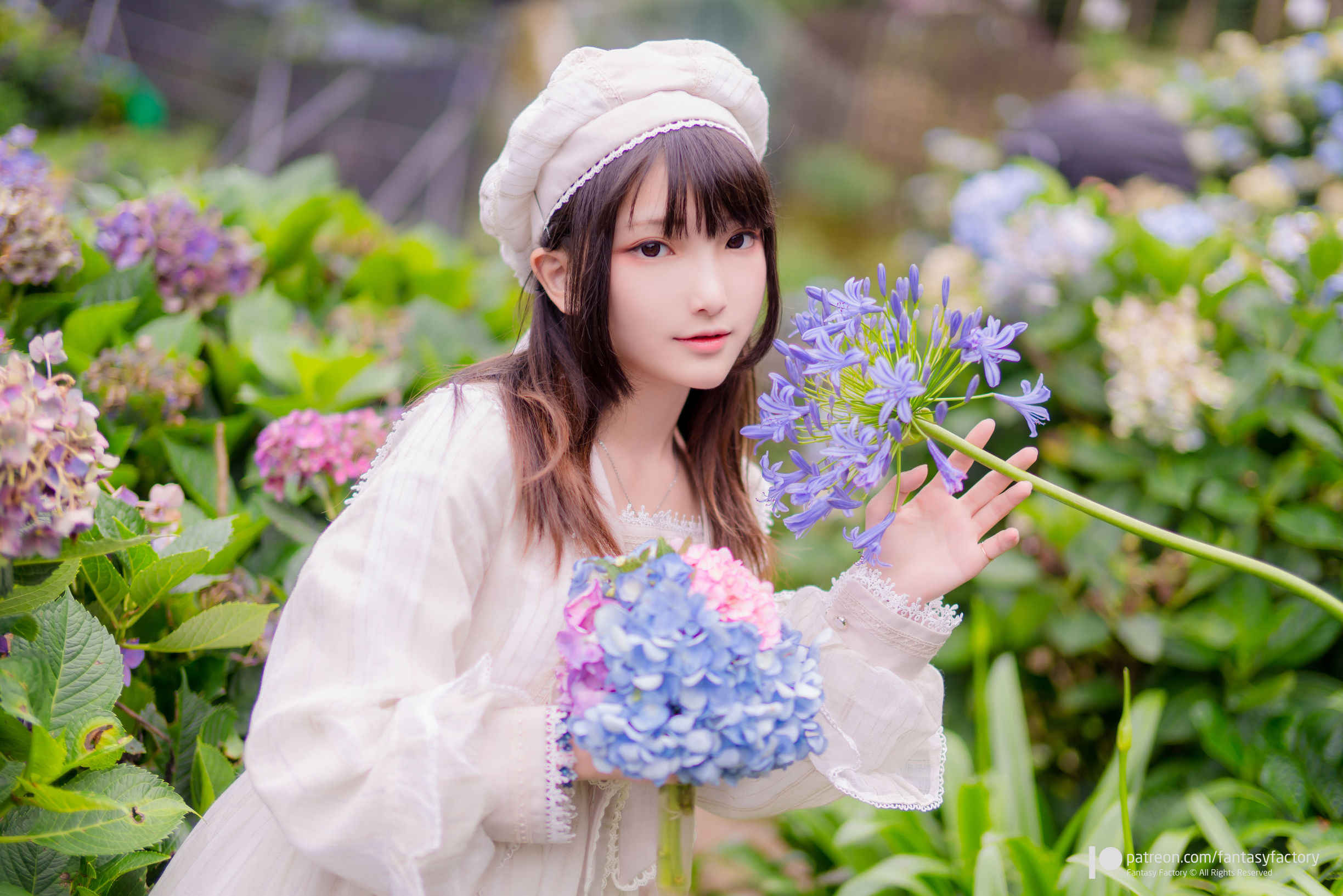 Cosplay写真] ショウディン 『Fantasy Factory』 - 2019年8月 水底 黒ストッキング 隣家の少女