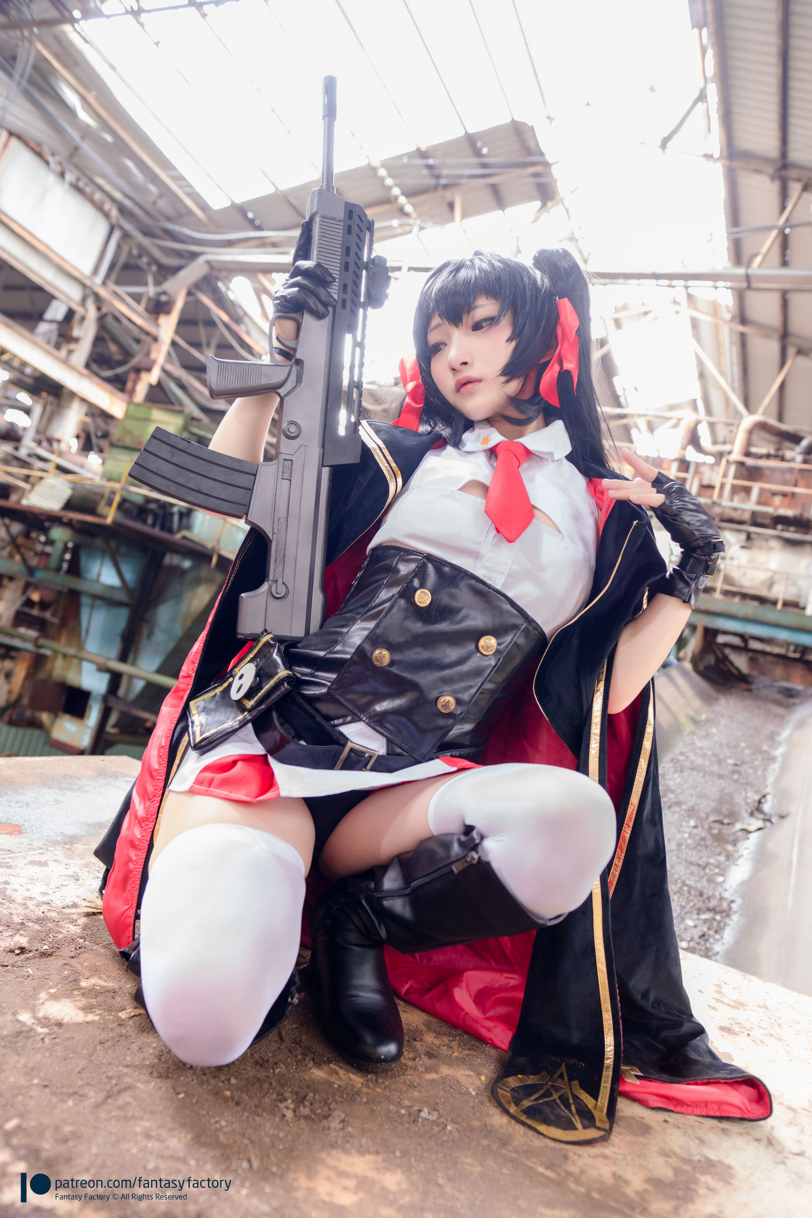 Cosplay写真] ショウディン 『Fantasy Factory』 - 2019年8月 水底 黒ストッキング 隣家の少女
