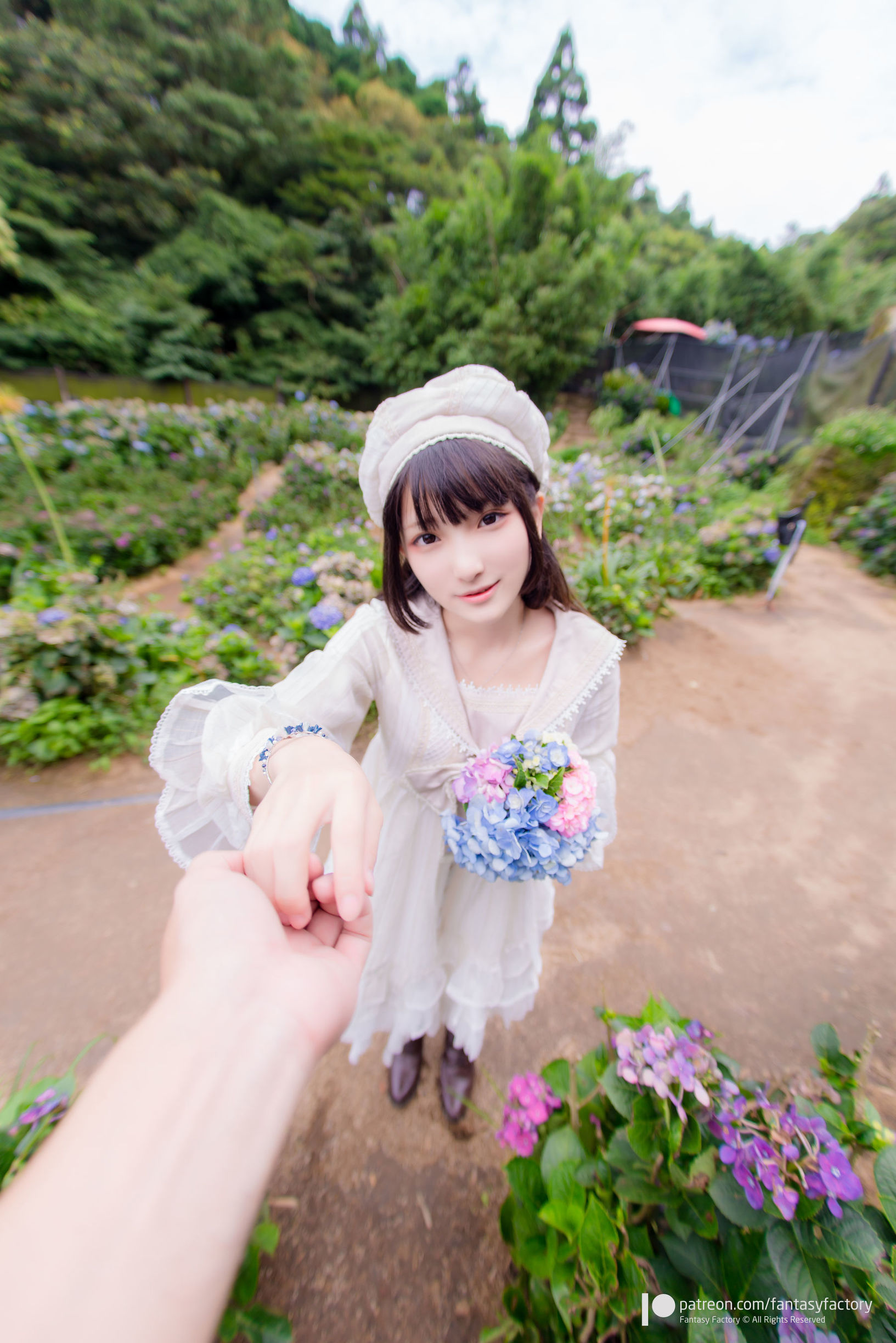 Cosplay写真] ショウディン 『Fantasy Factory』 - 2019年8月 水底 黒ストッキング 隣家の少女