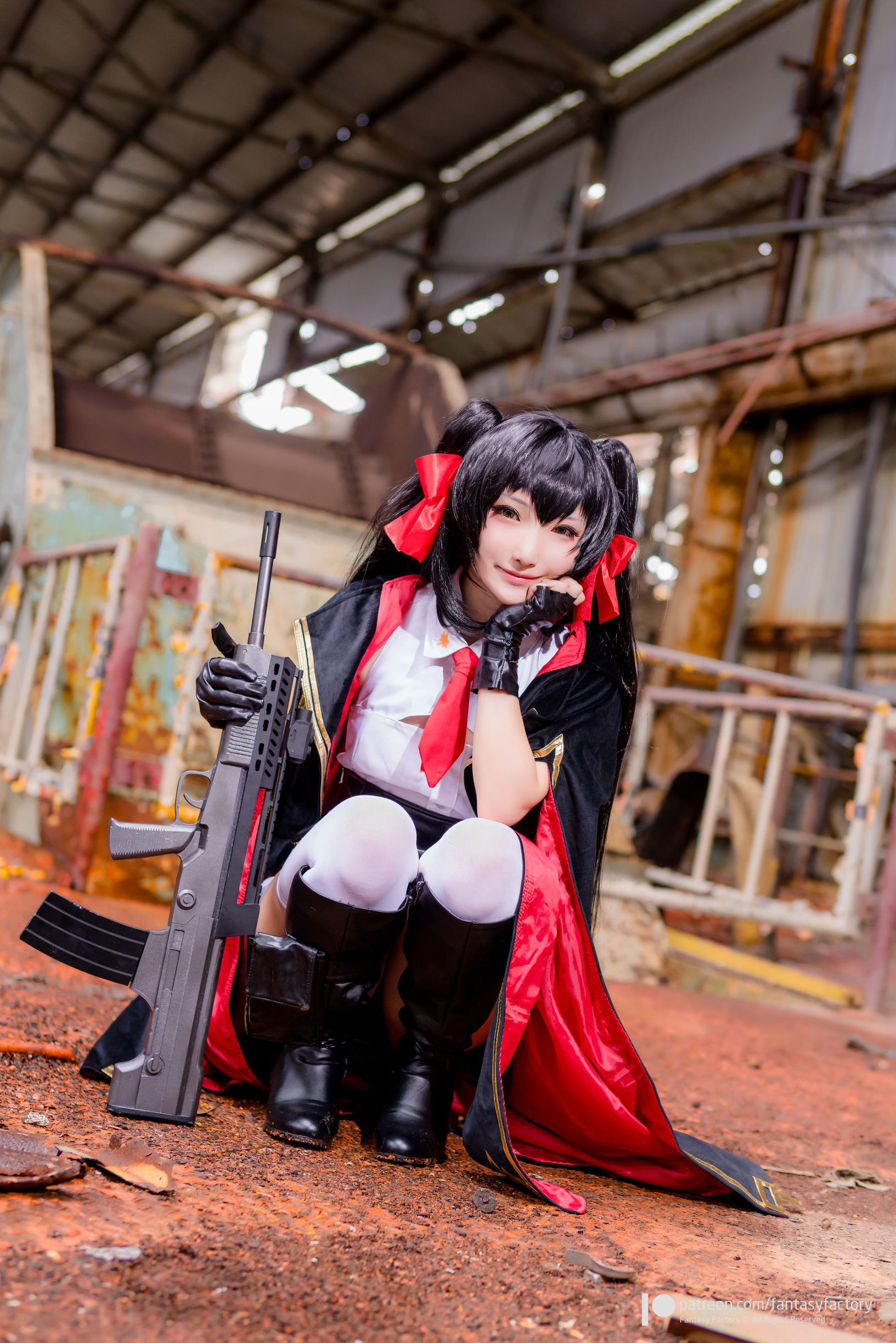 Cosplay写真] ショウディン 『Fantasy Factory』 - 2019年8月 水底 黒ストッキング 隣家の少女