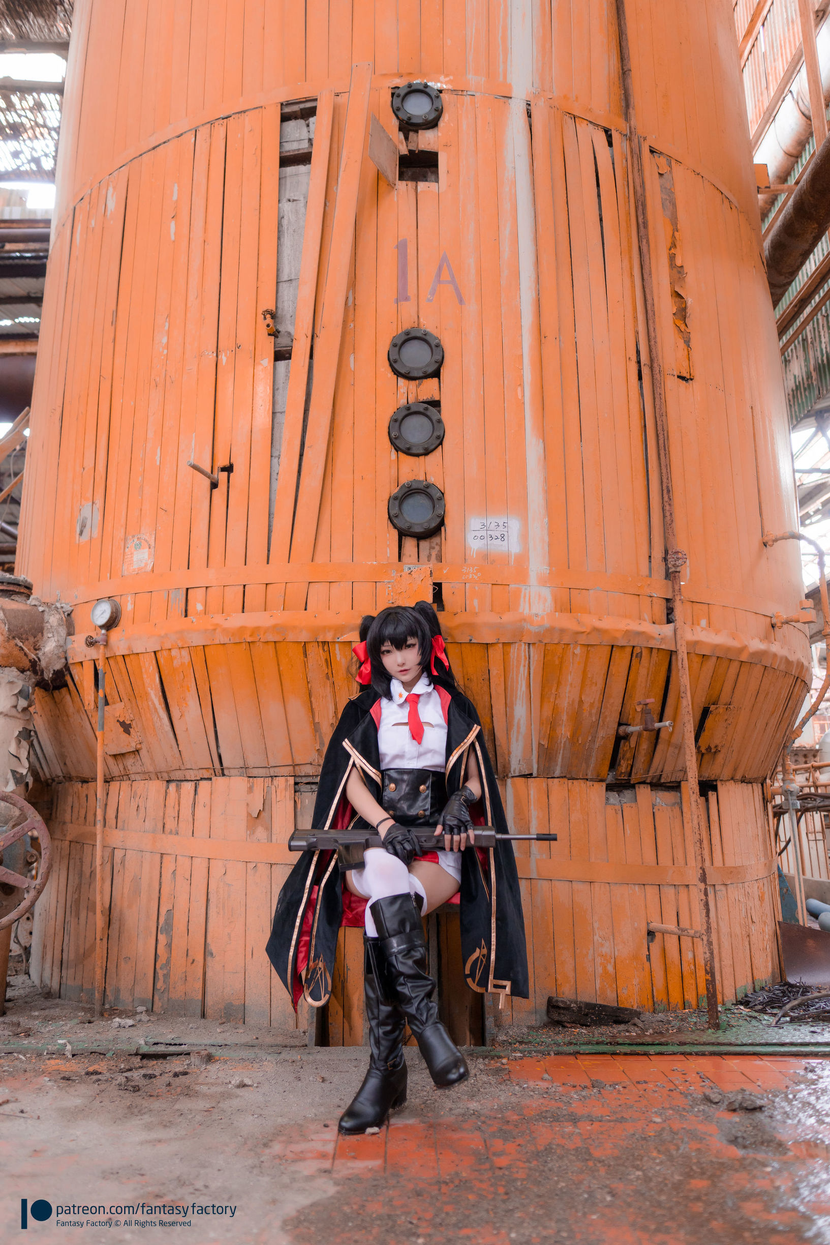 Cosplay写真] ショウディン 『Fantasy Factory』 - 2019年8月 水底 黒ストッキング 隣家の少女