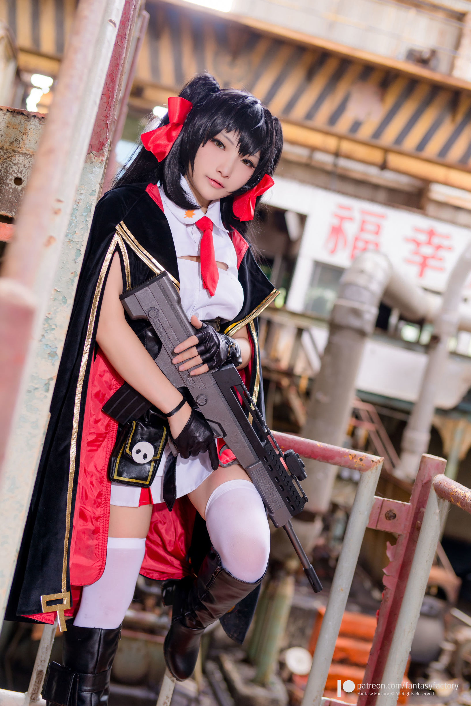 Cosplay写真] ショウディン 『Fantasy Factory』 - 2019年8月 水底 黒ストッキング 隣家の少女