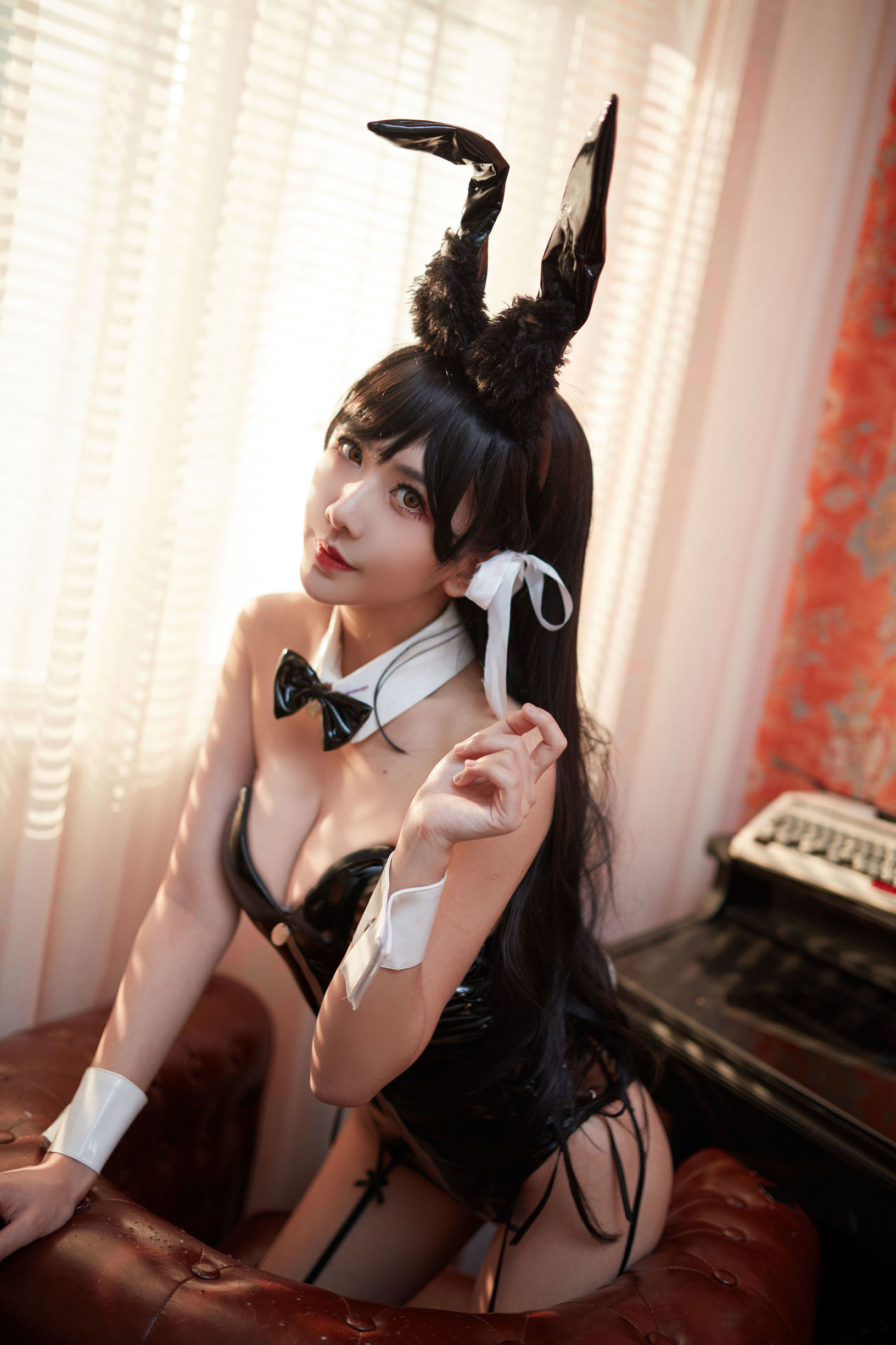 Cosplay寫真] 源紗希喵喵喵 - 愛宕兔女郎