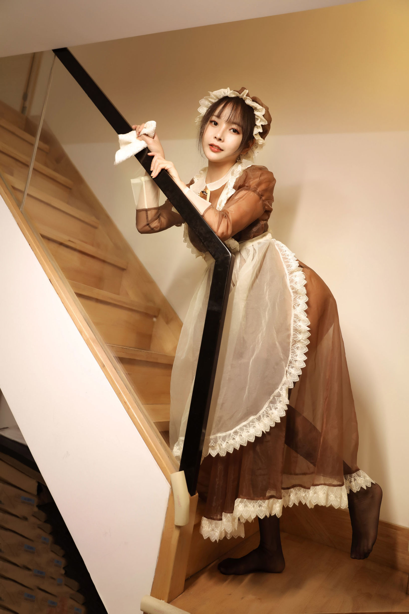 Cosplay寫真] 蘇嫣嫣阿姨 - 可愛女僕裝