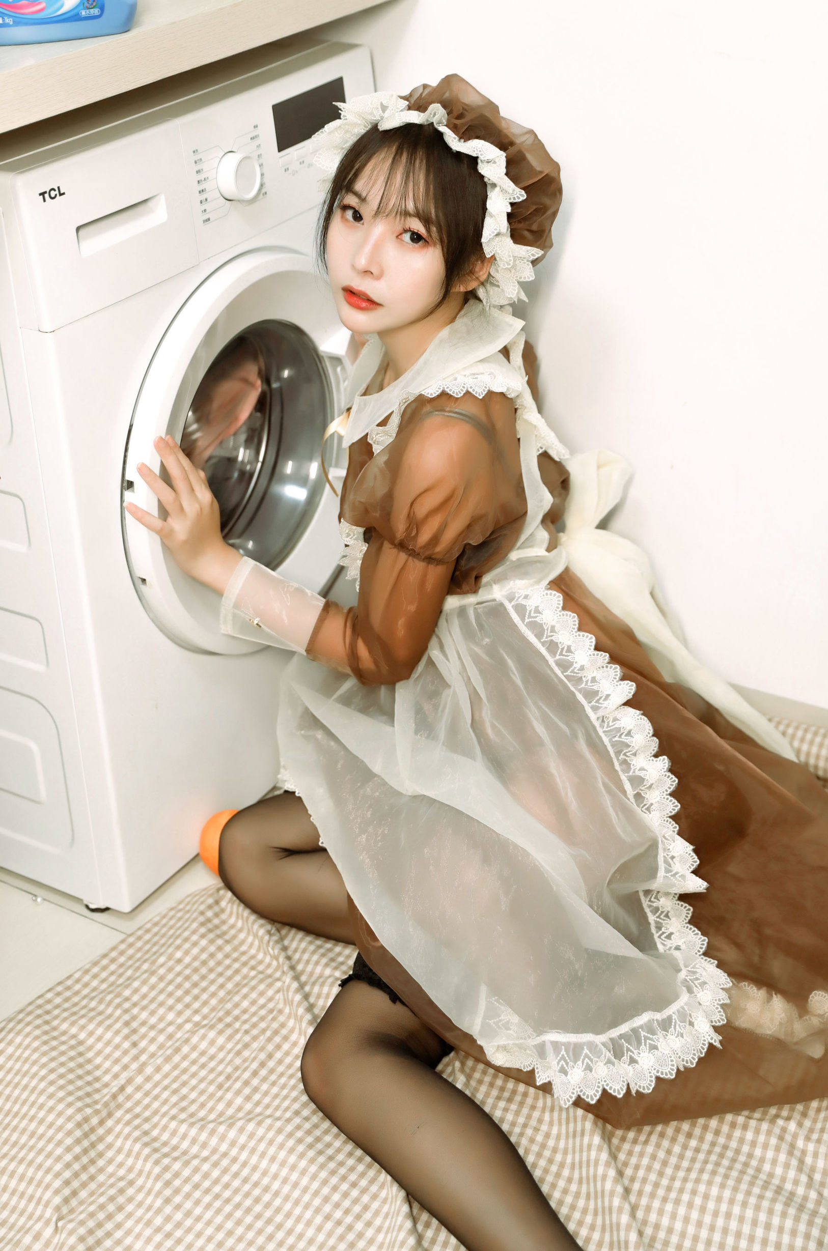 Cosplay寫真] 蘇嫣嫣阿姨 - 可愛女僕裝