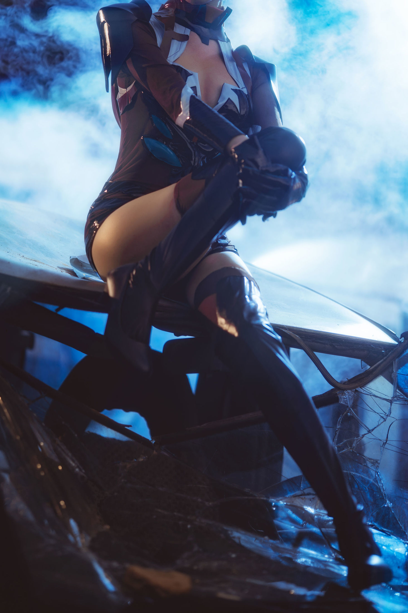 Ảnh Cosplay] Cô nàng hệ moe Mộc Miên Miên OwO - Ayanami Rei