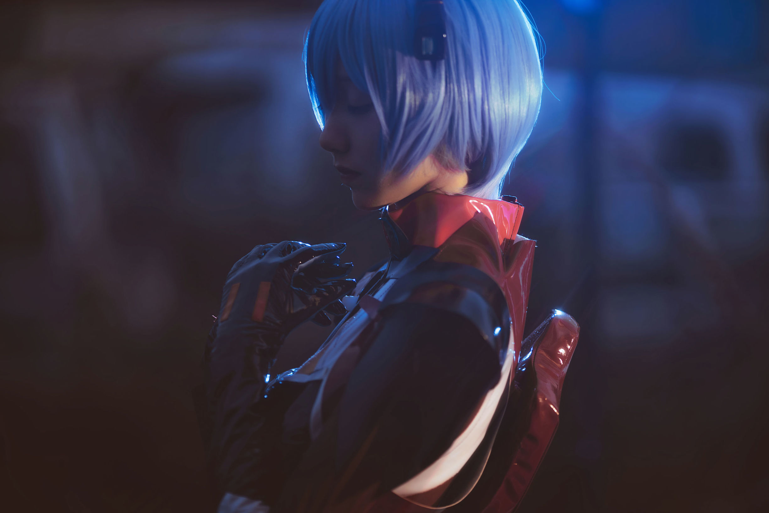 Cosplay寫真] 萌系小姐姐木綿綿OwO - 綾波麗