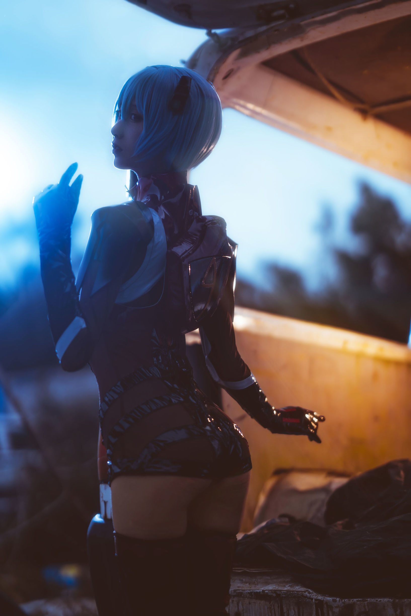 Cosplay寫真] 萌系小姐姐木綿綿OwO - 綾波麗