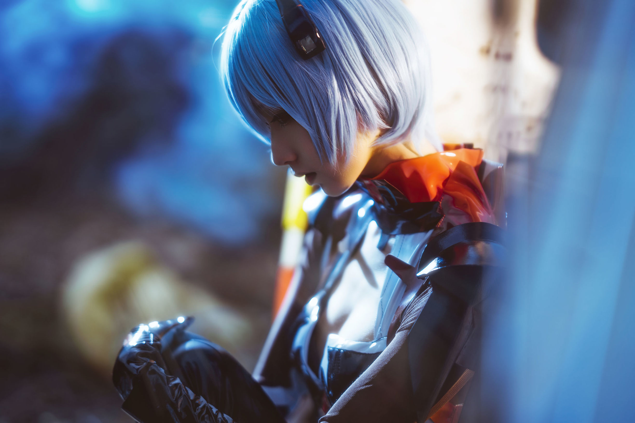 Cosplay寫真] 萌系小姐姐木綿綿OwO - 綾波麗