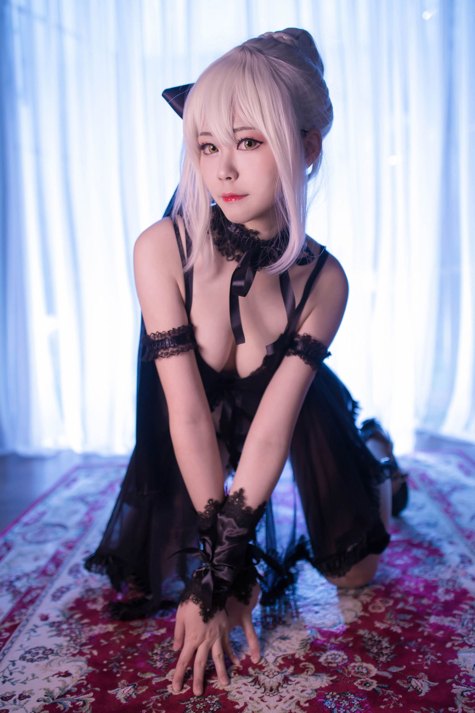 Ảnh Cosplay] Coser Huyền-KaYa - Á Tỵ Đen Đần Pijama
