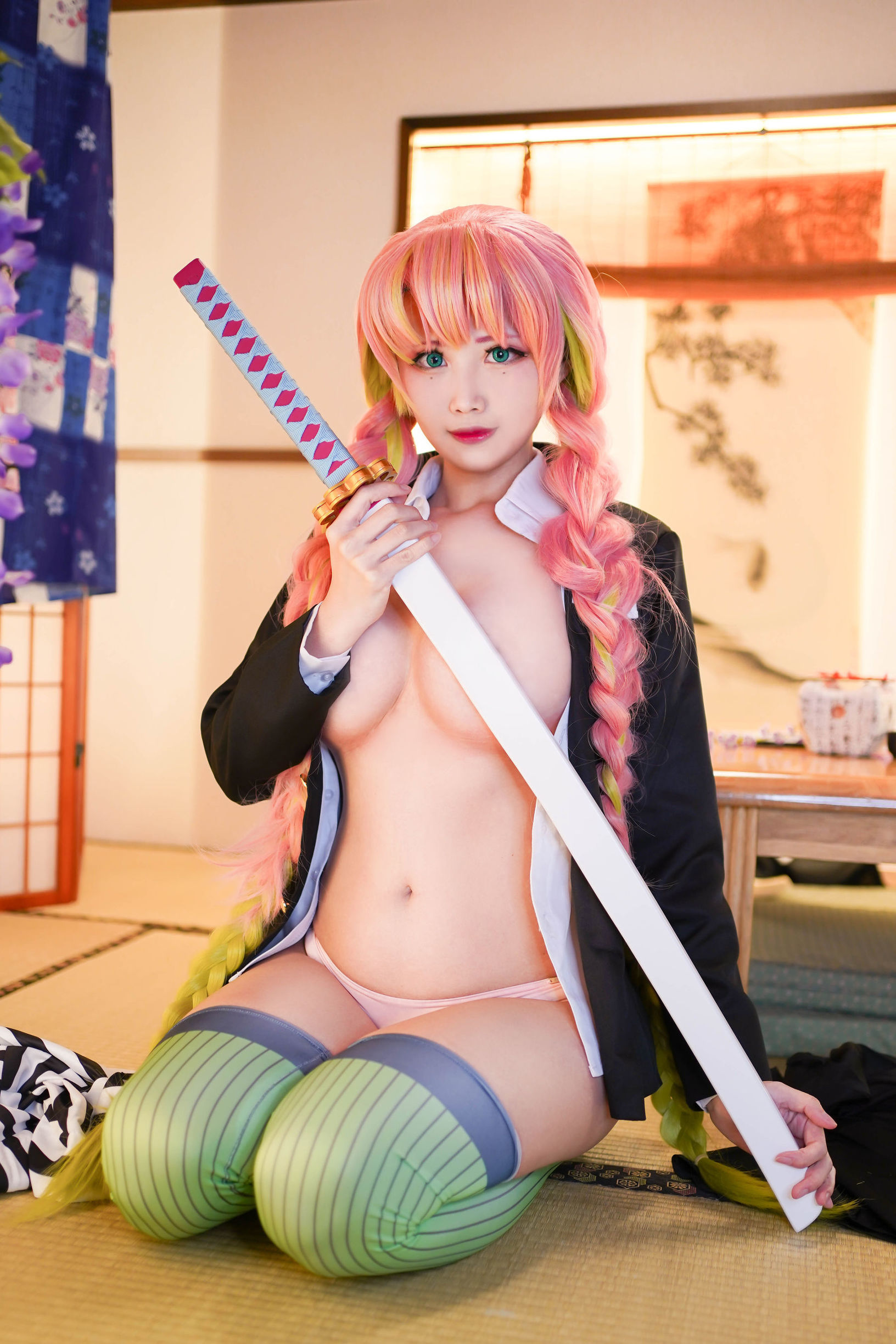 [Cosplay写真] Coser萱-KaYa - 鬼灭之刃 甘露寺